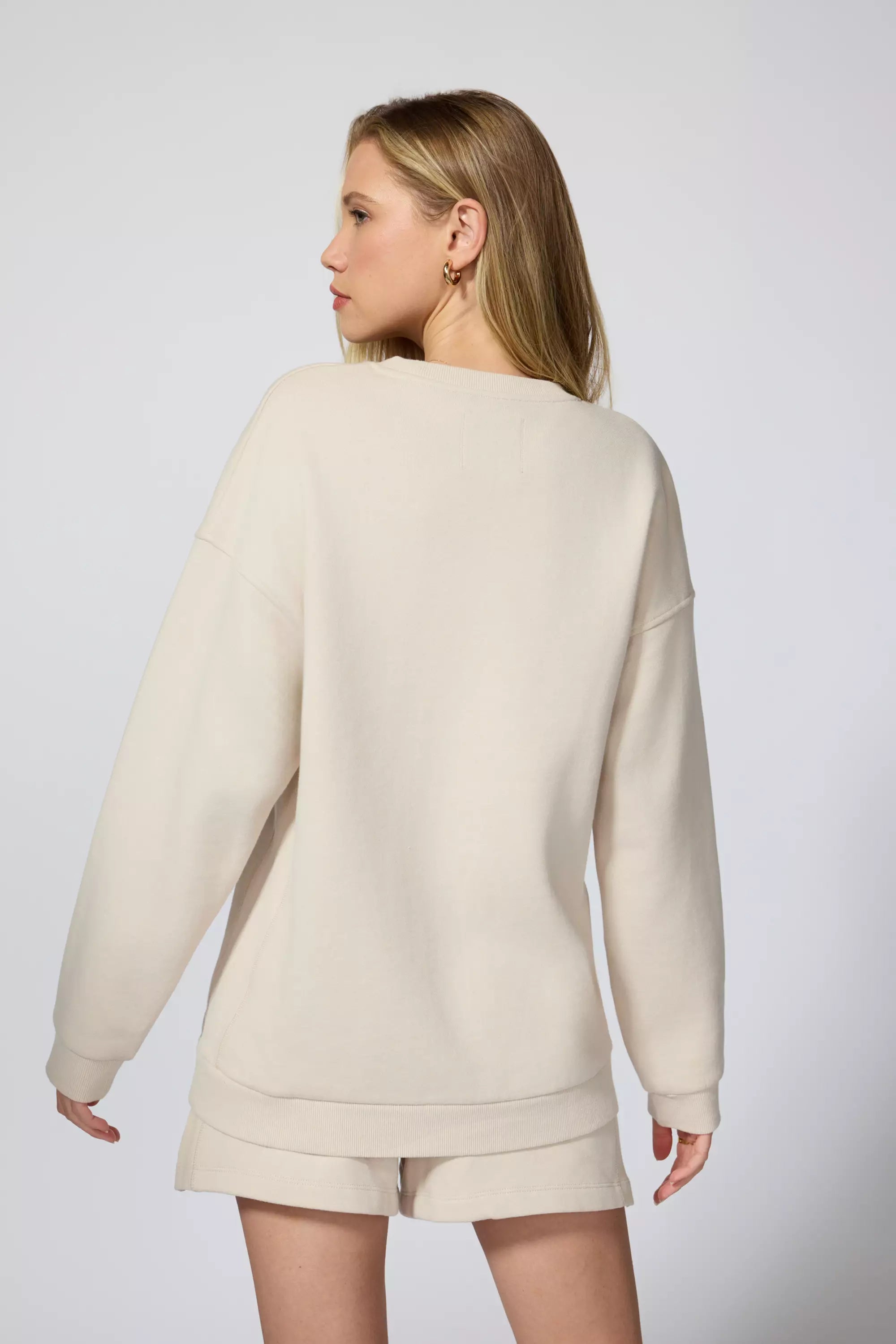 Luxefleece Relaxed Sweatshirt - Stone