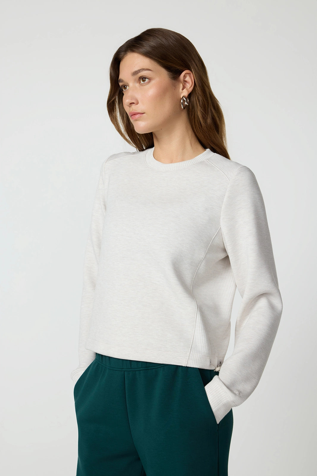 Dreamweave Pullover - Htr Moonbeam