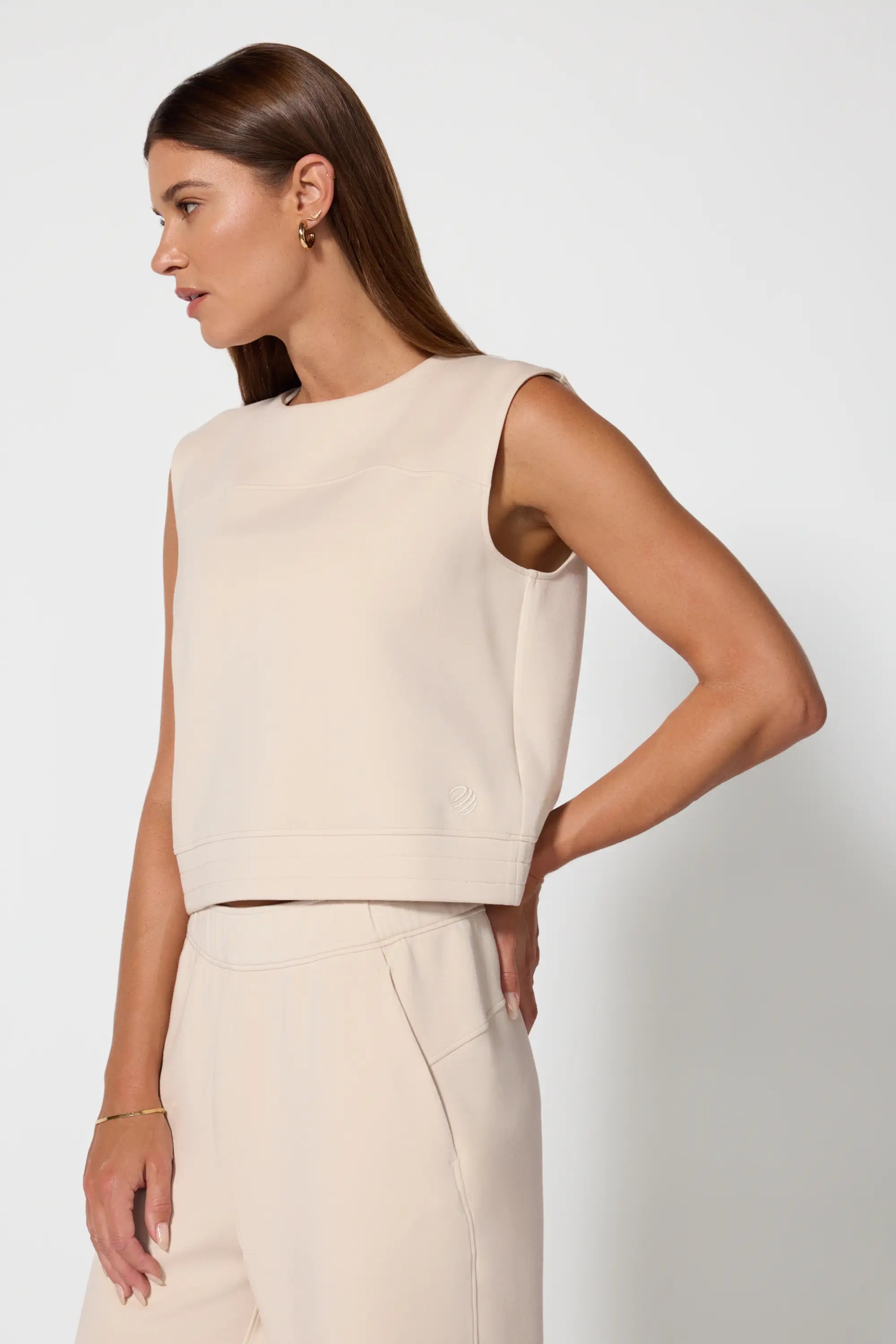 Dreamweave Tank - Stone