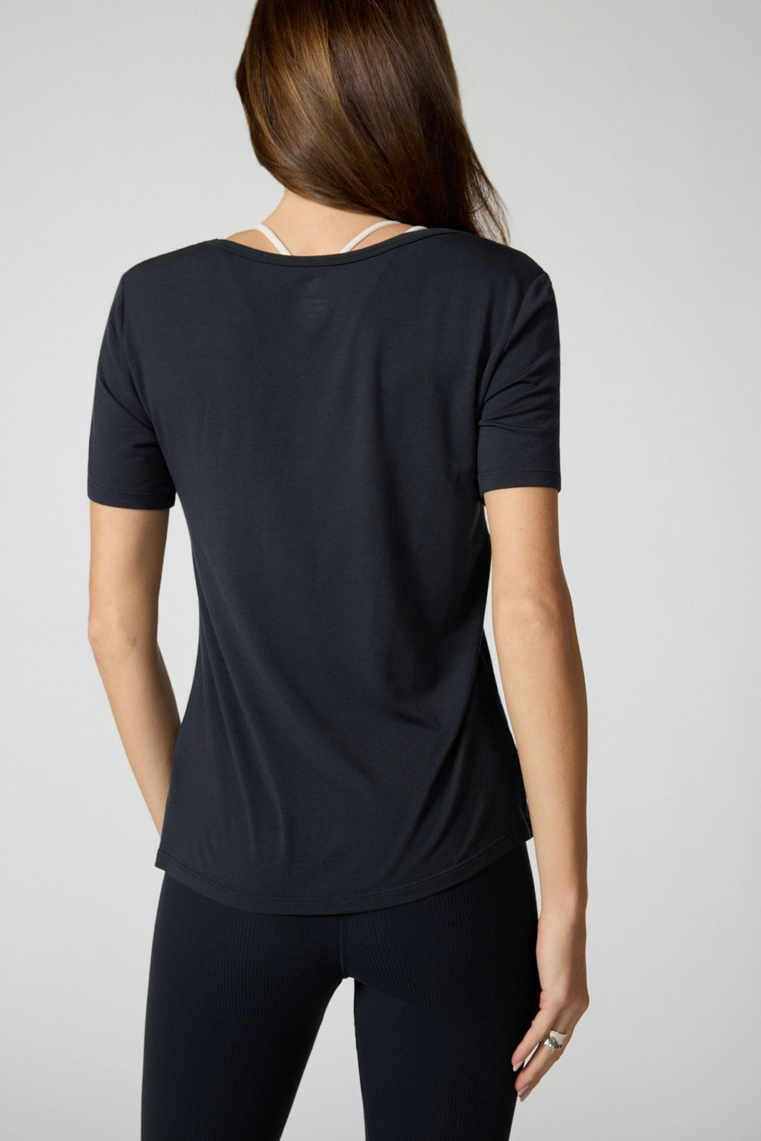 Breeze Pocket Tee - Jet Black