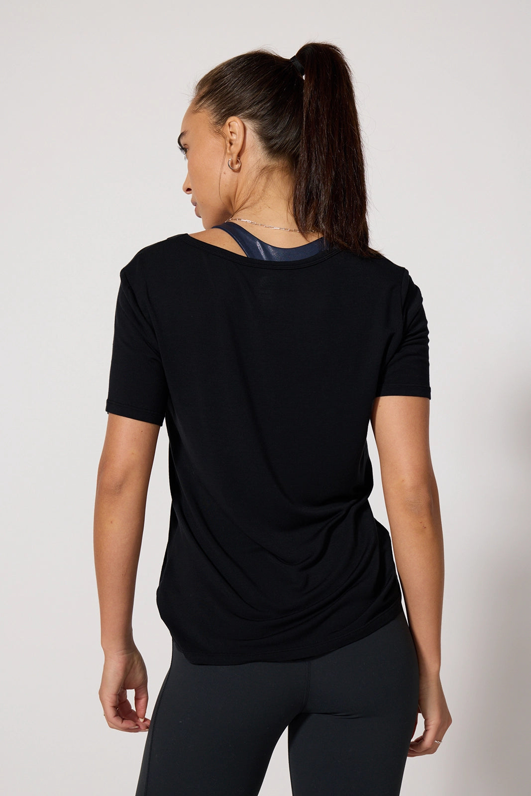 Breeze Pocket Tee - Black