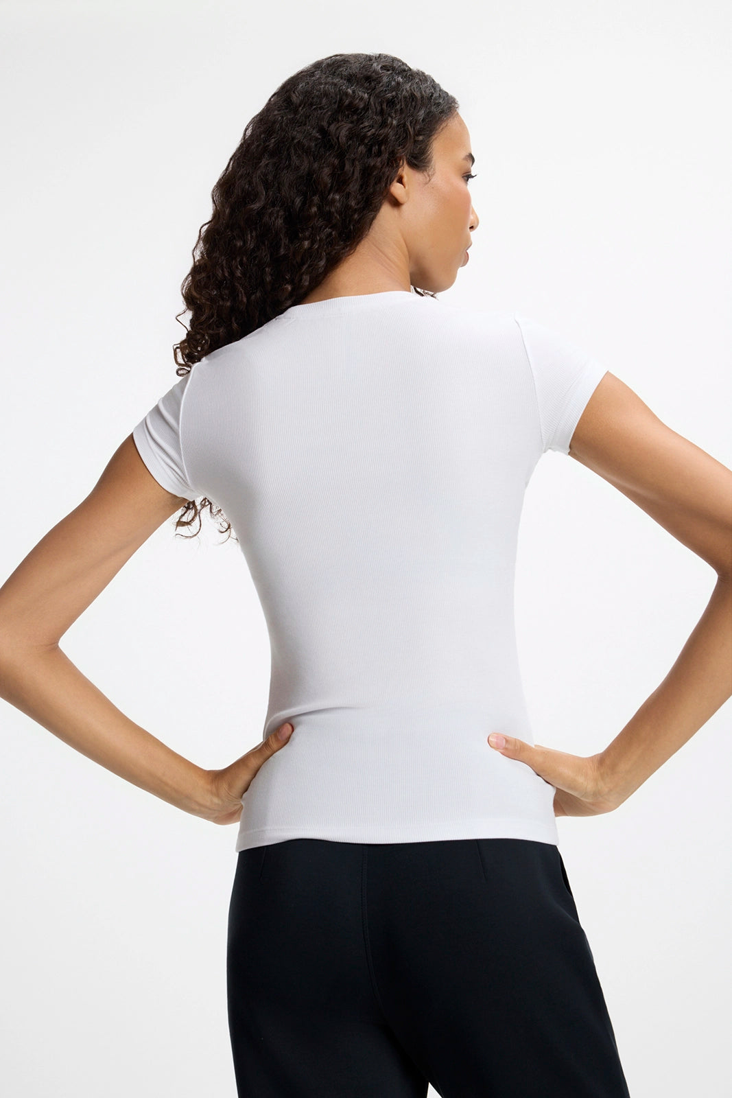 Baby Rib Tee - Brilliant White