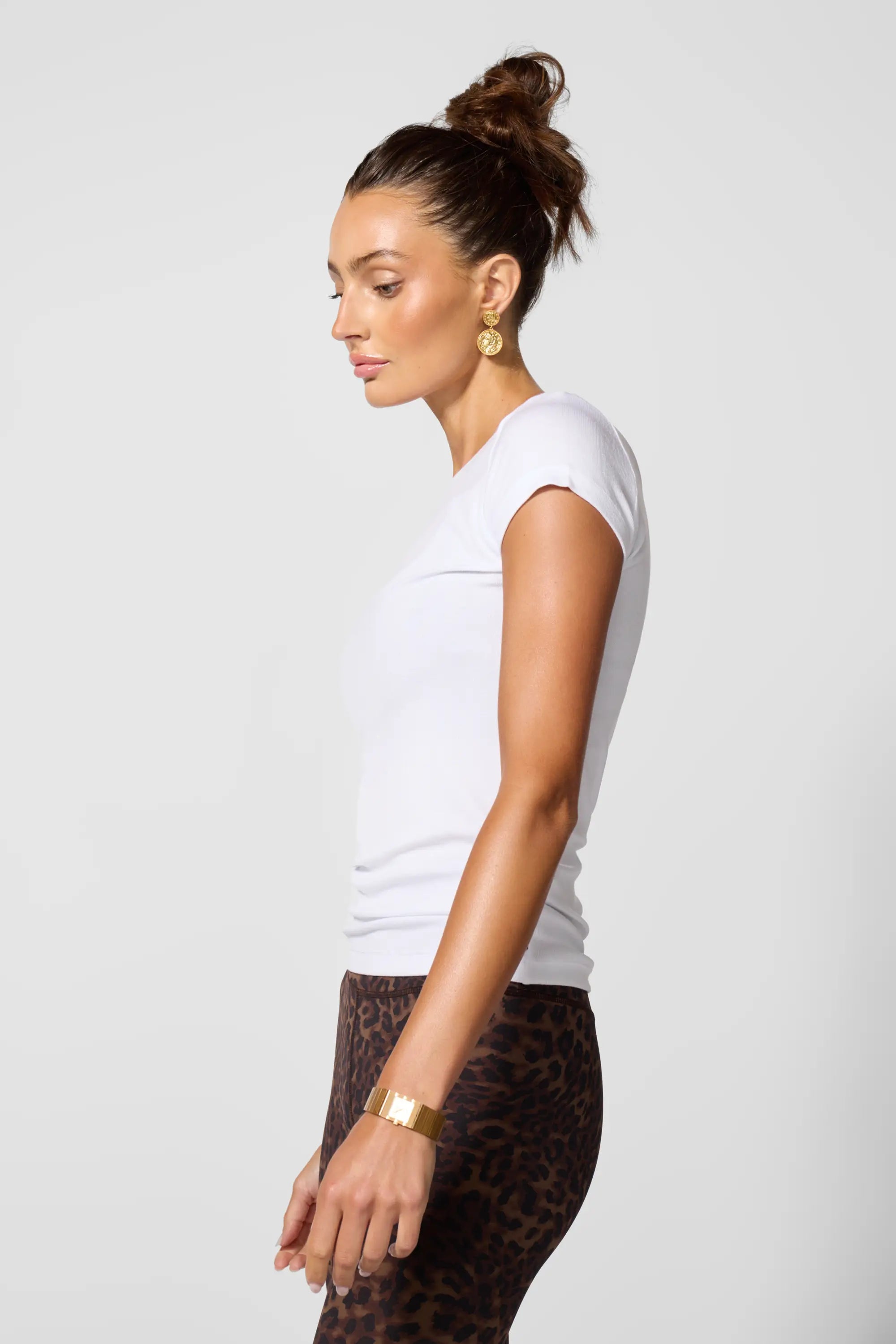 Baby Rib Tee - Brilliant White
