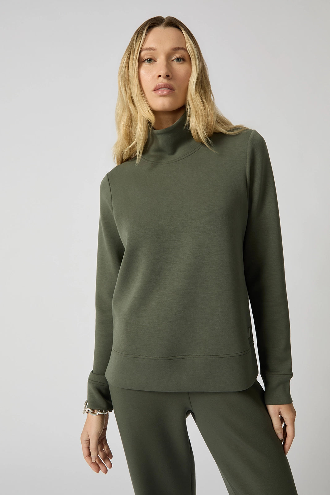 Dreamweave Mock Neck Sweatshirt - Kambaba