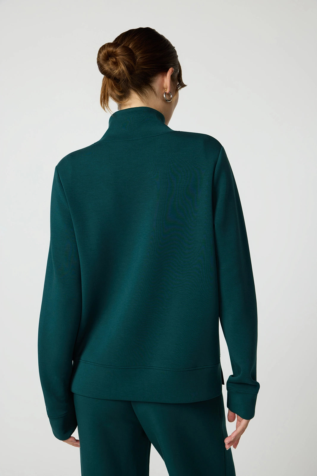 Dreamweave Mock Neck Sweatshirt - Ponderosa Pine