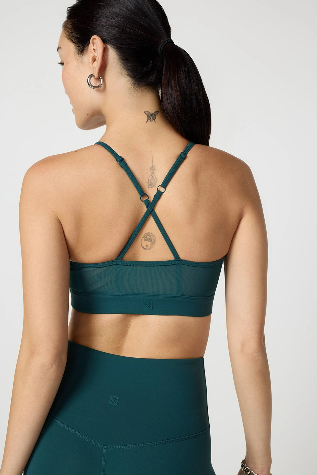 Sculpt Cross Back Bra - Ponderosa Pine