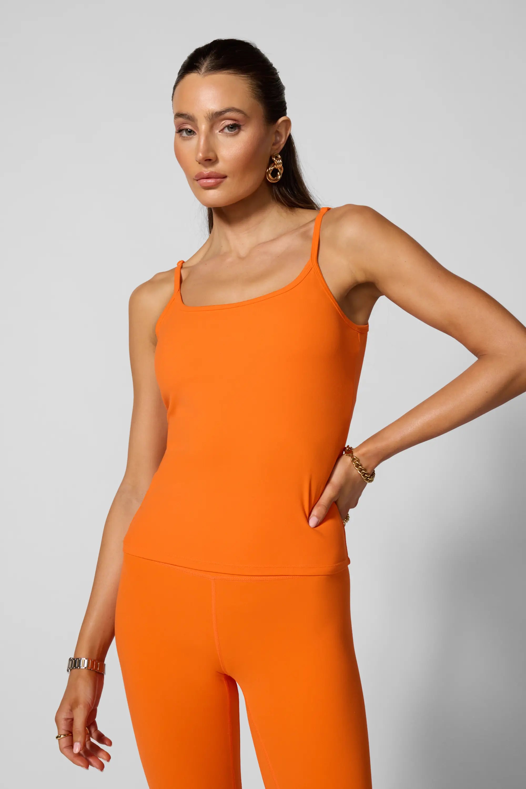 Cloud Strappy Tank with Support - Ibis