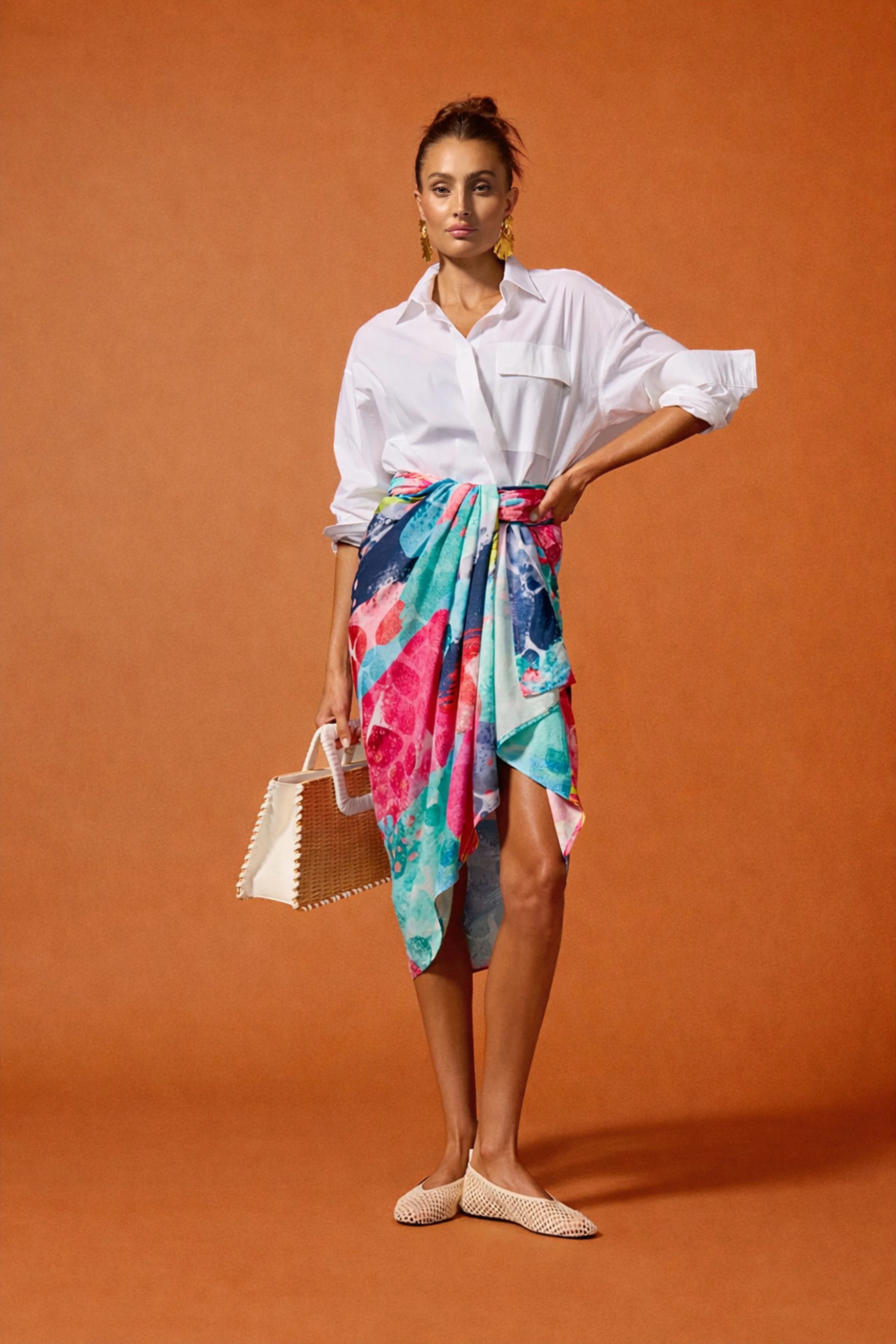 Pareo Wrap - Sea Glass