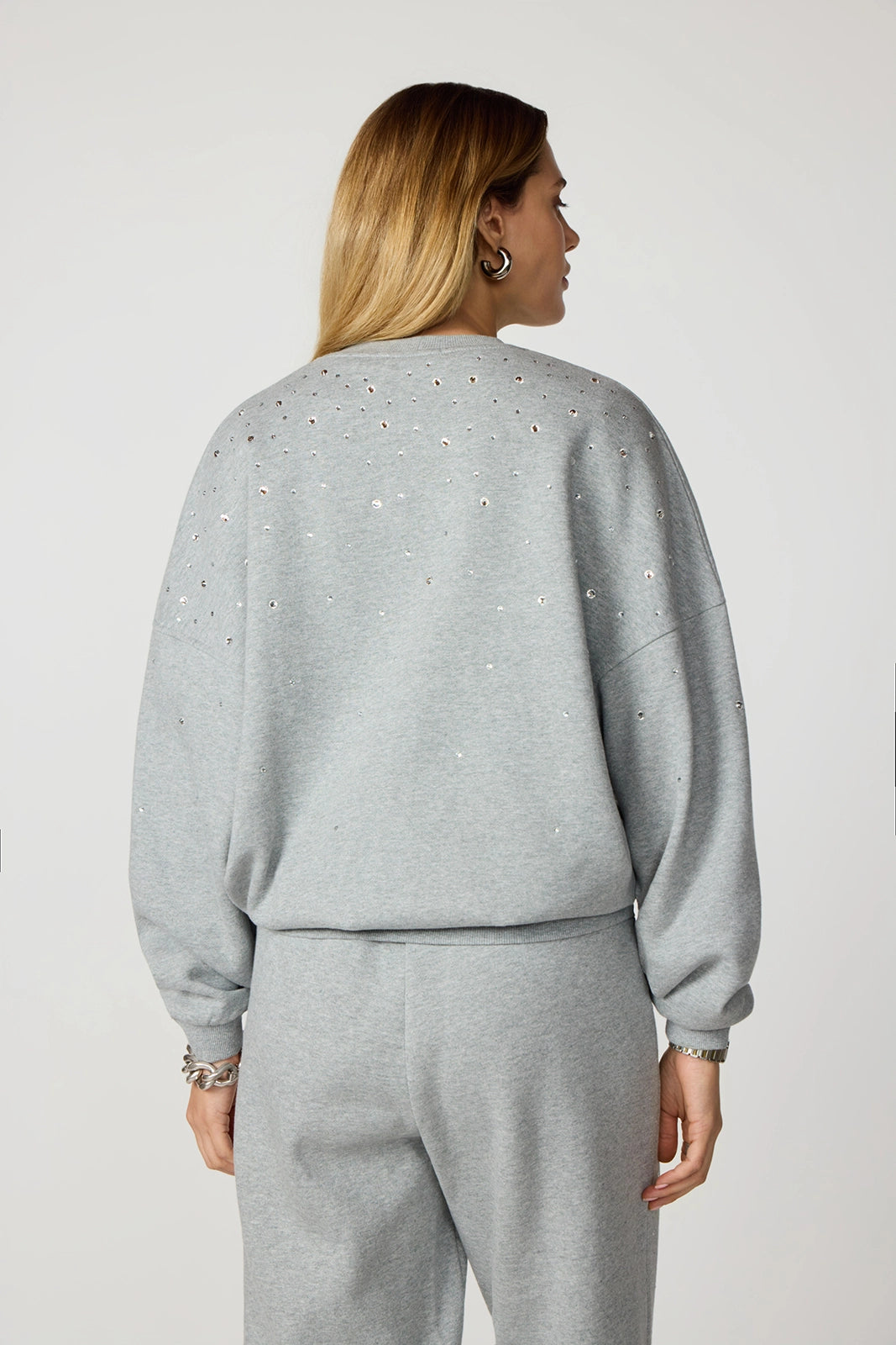 Luxefleece Boyfriend Sweatshirt - Diamond Decadence