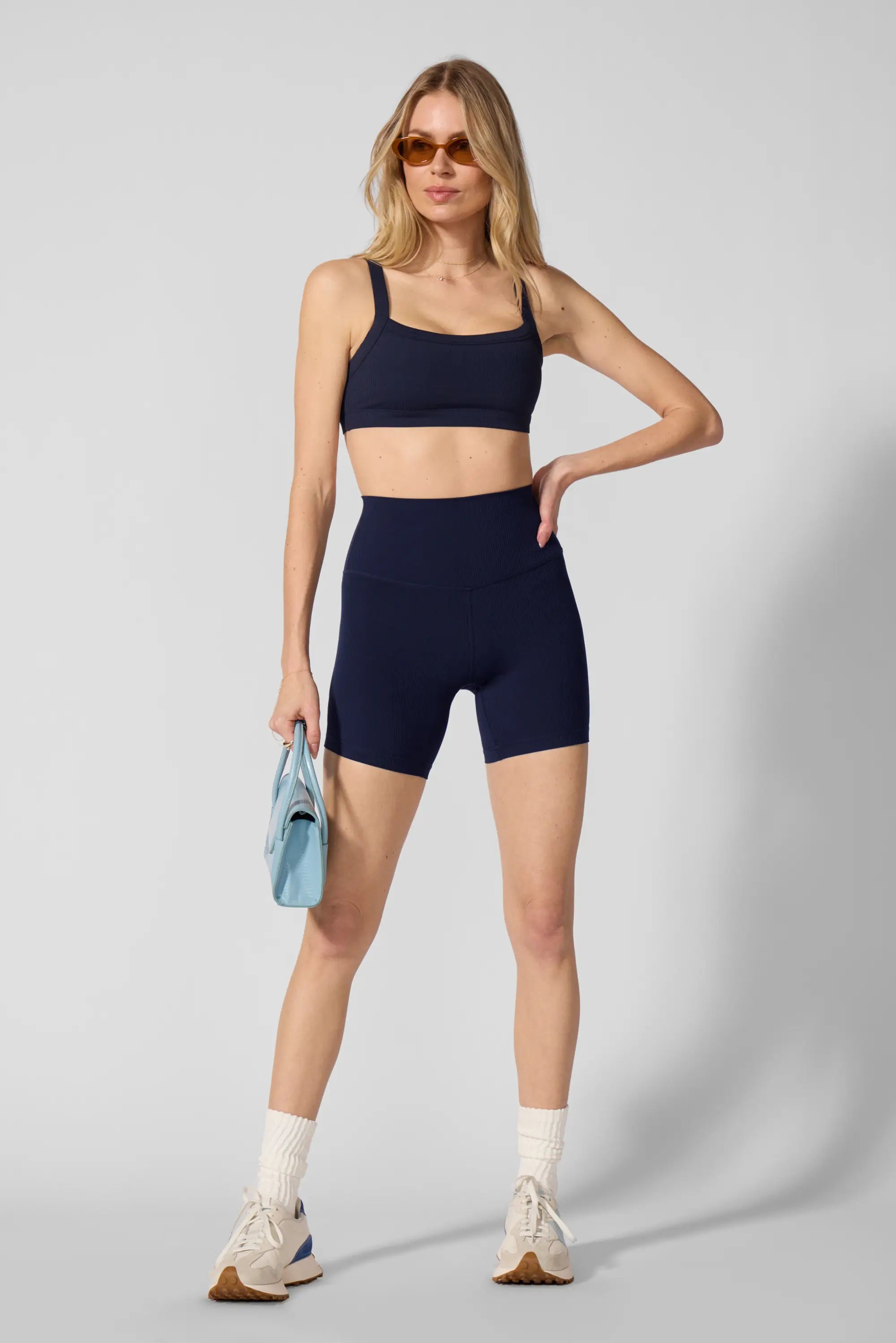 Ribbed Bra & Short Set
