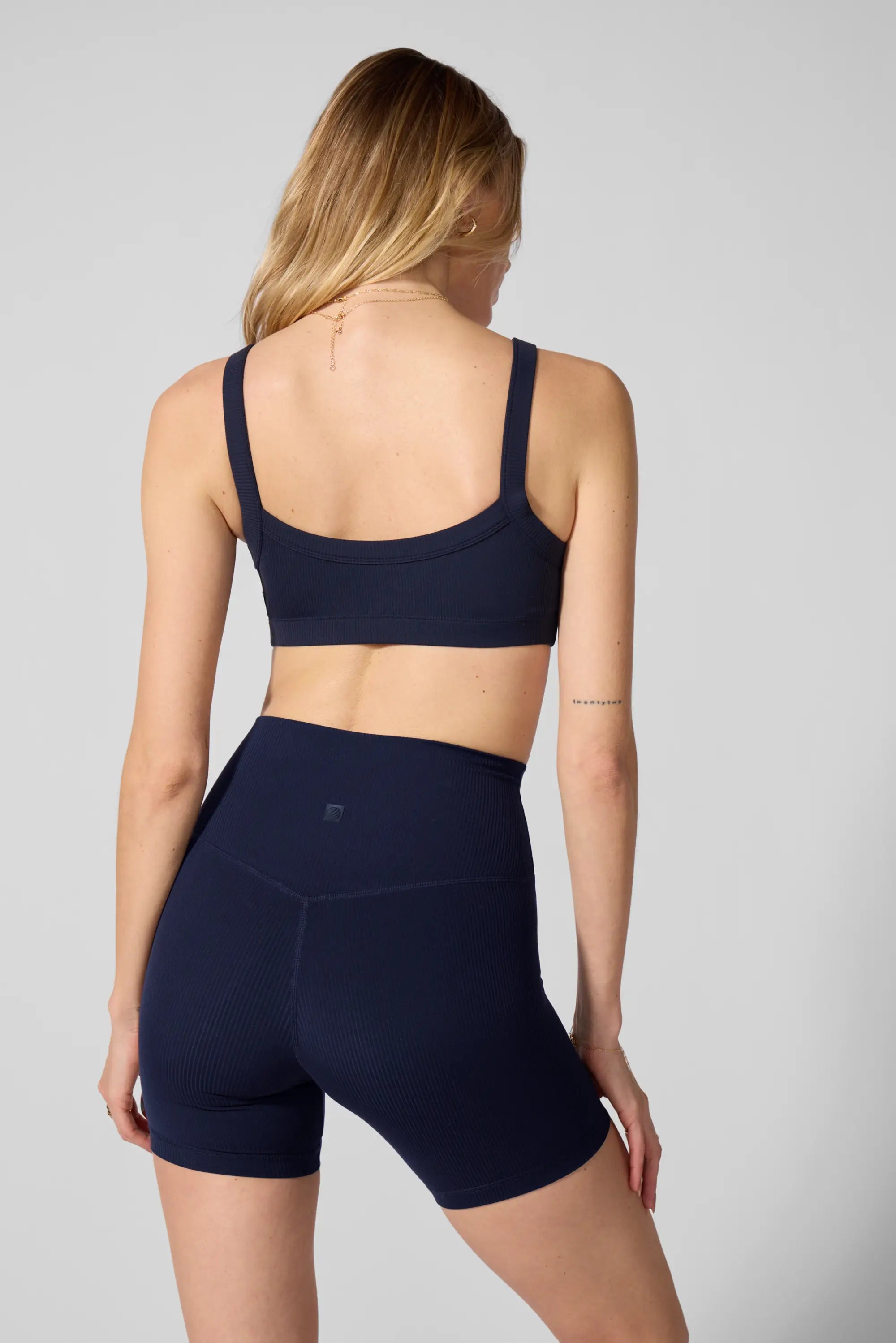 Ribbed Bra & Short Set