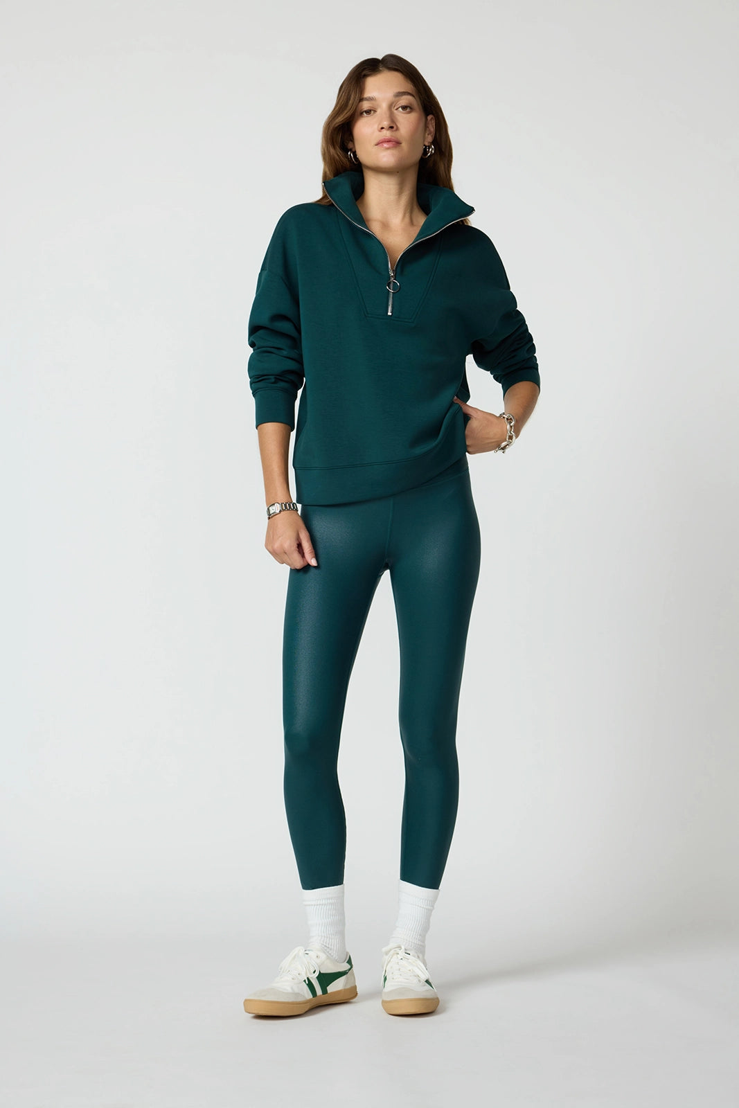 Dreamweave Long Sleeve Quarter Zip - Ponderosa Pine