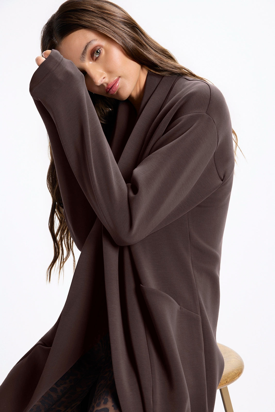 Dreamweave™ Long Cardigan - Java
