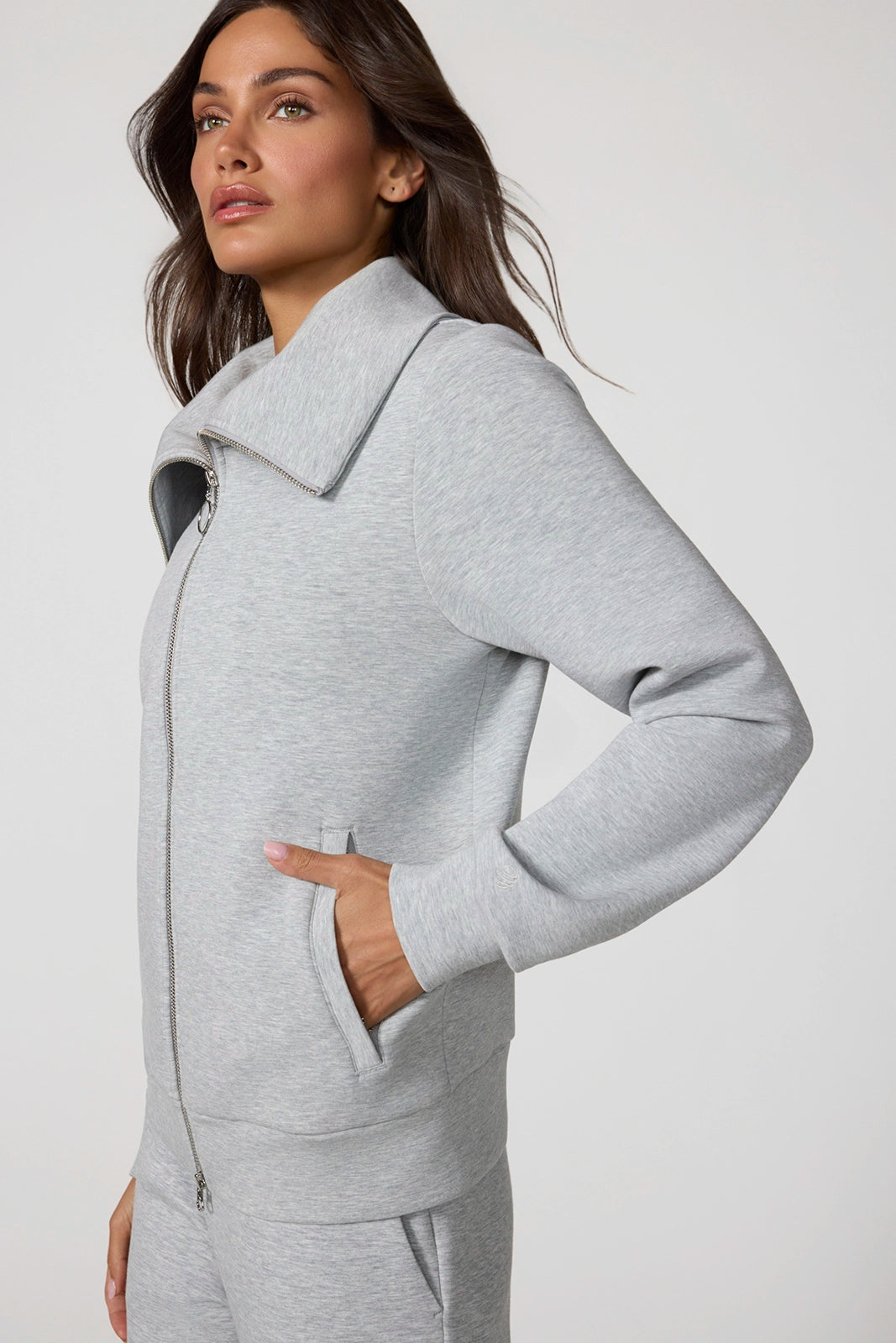 Dreamweave™ Full-Zip Jacket - Htr Concrete