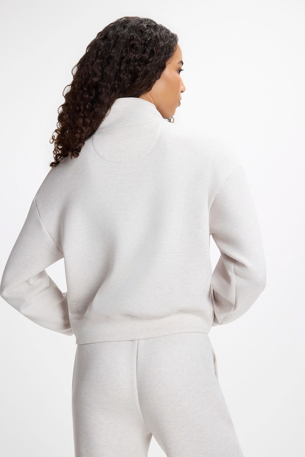 Dreamweave™ Crossover Pullover - Htr Moonbeam