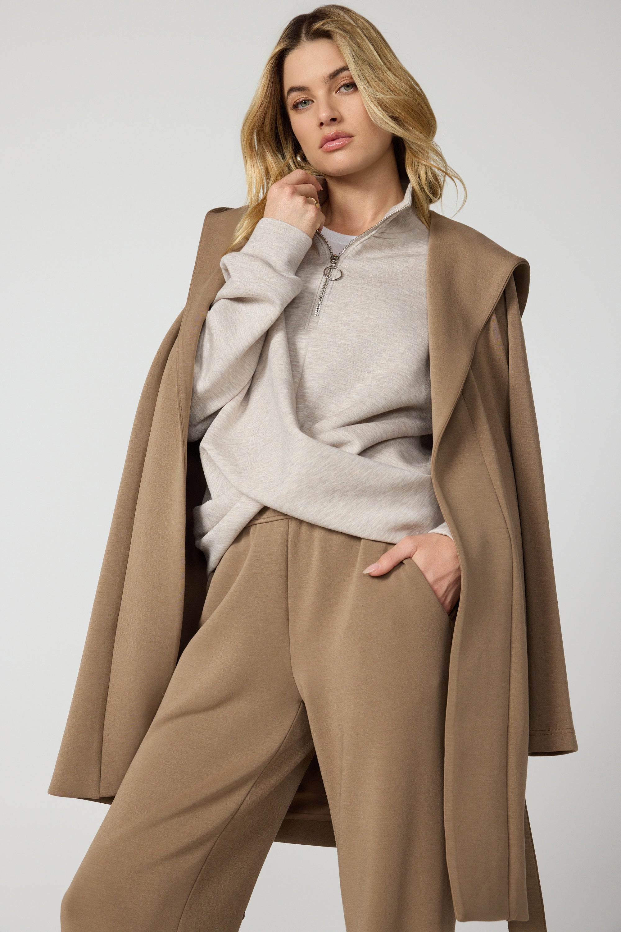 Dreamweave Crossover Pullover - Htr Island Fossil