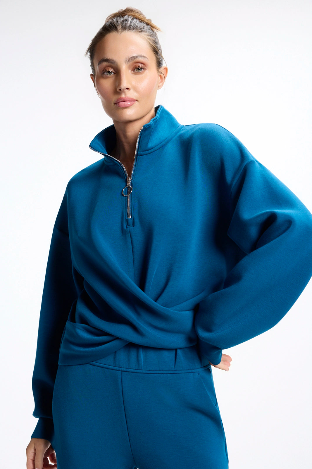 Dreamweave™ Crossover Pullover - Sailor Blue