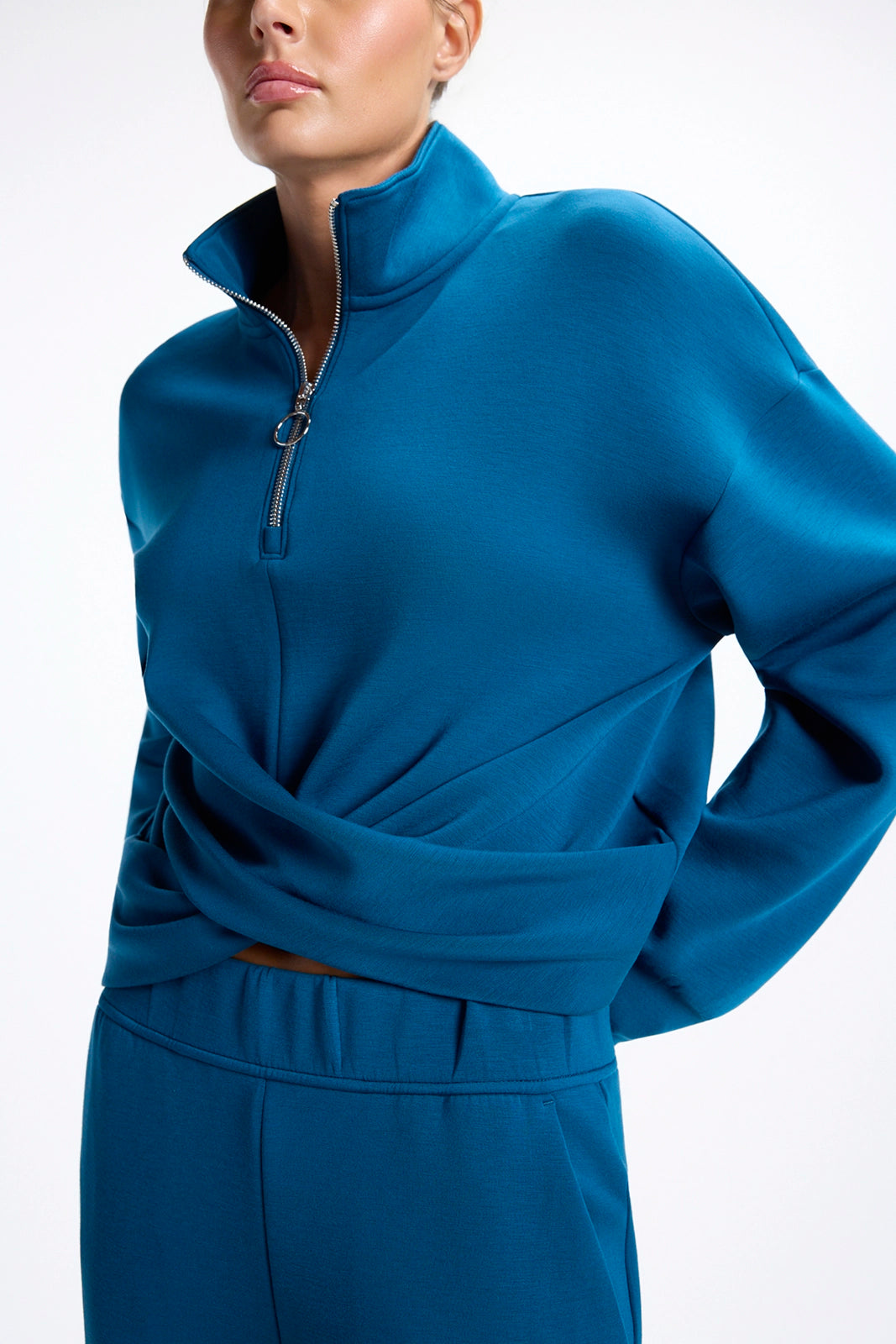 Dreamweave™ Crossover Pullover - Sailor Blue