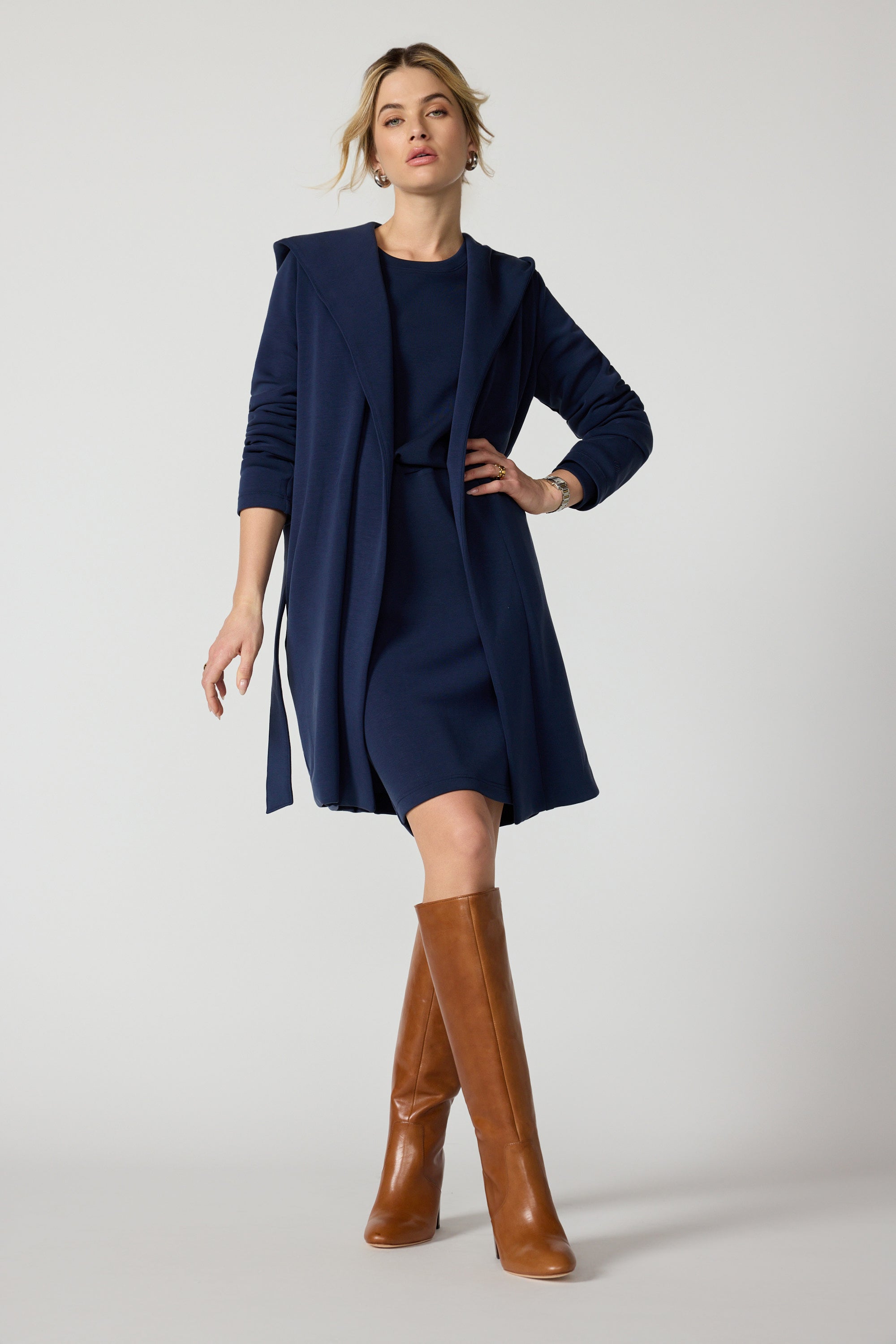 Dreamweave Cardigan - Navy Blazer