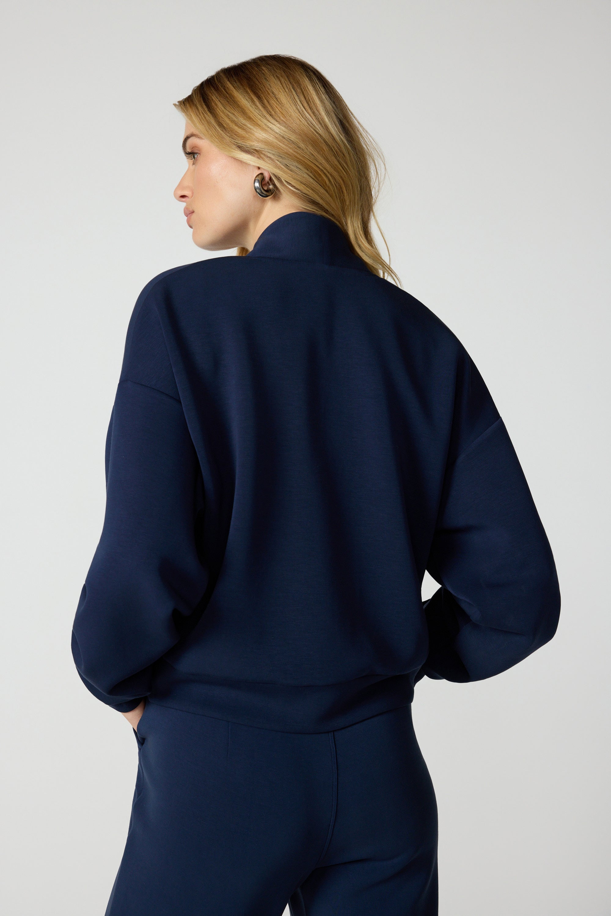 Dreamweave Shrug - Navy Blazer