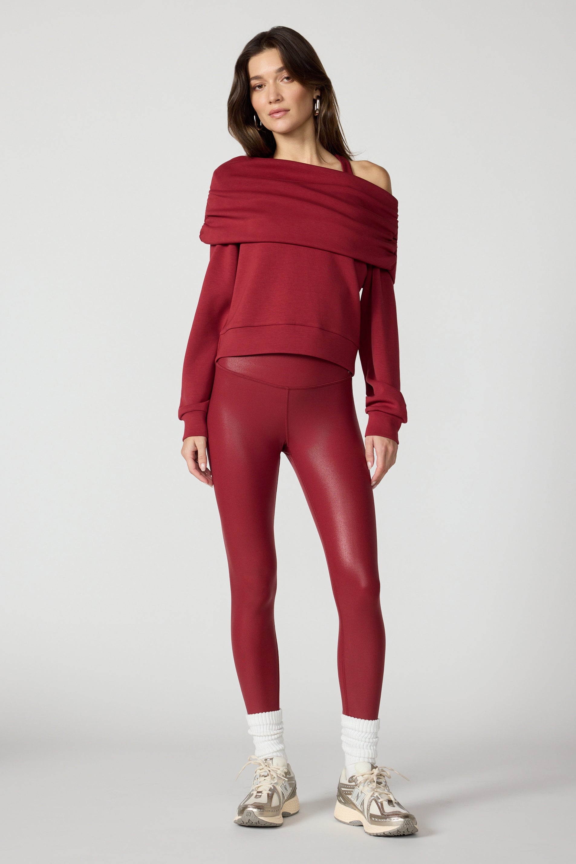 Dreamweave Off The Shoulder - Merlot