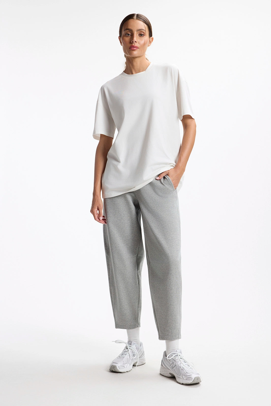 Pima Relaxed Tee - Brilliant White