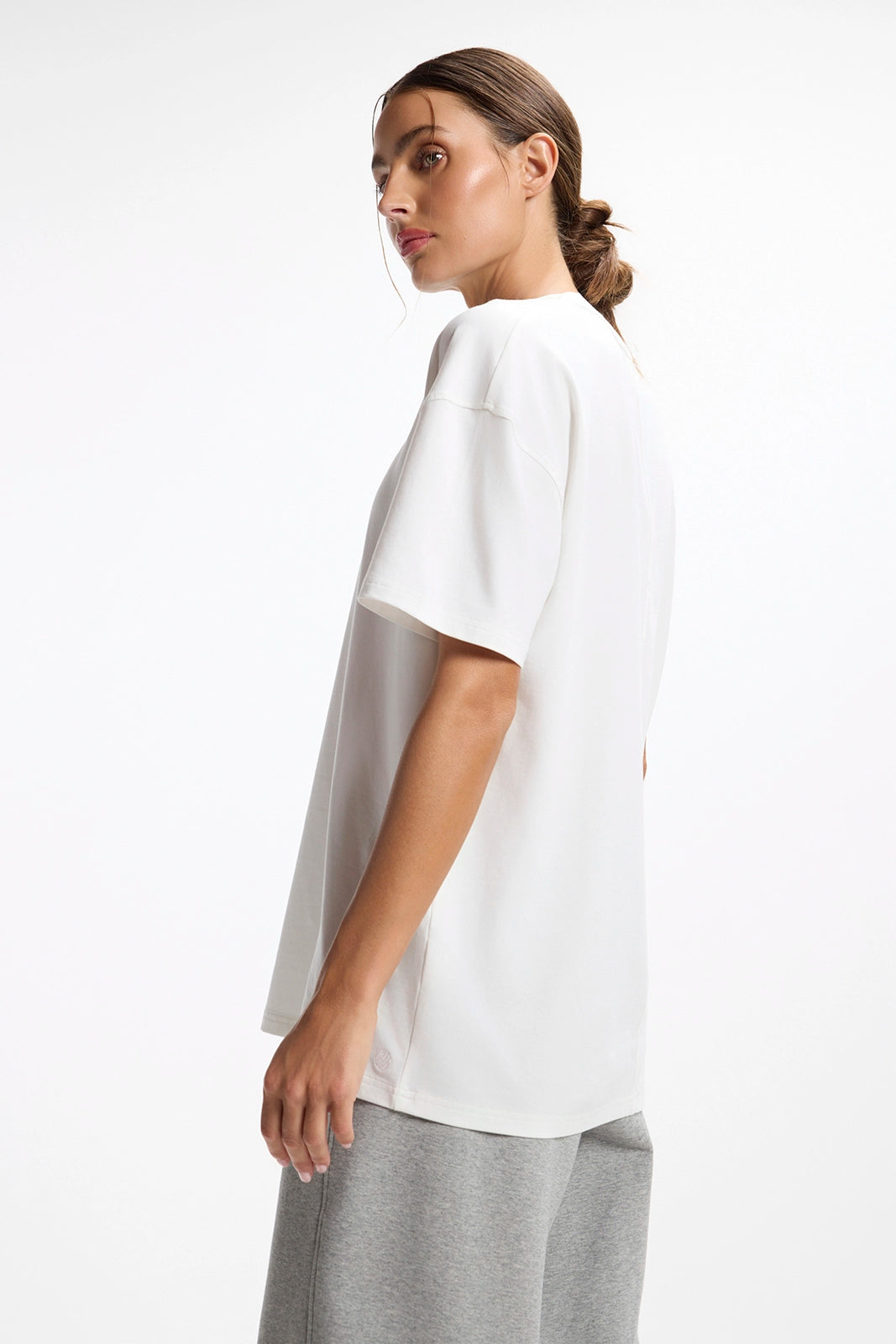 Pima Relaxed Tee - Brilliant White