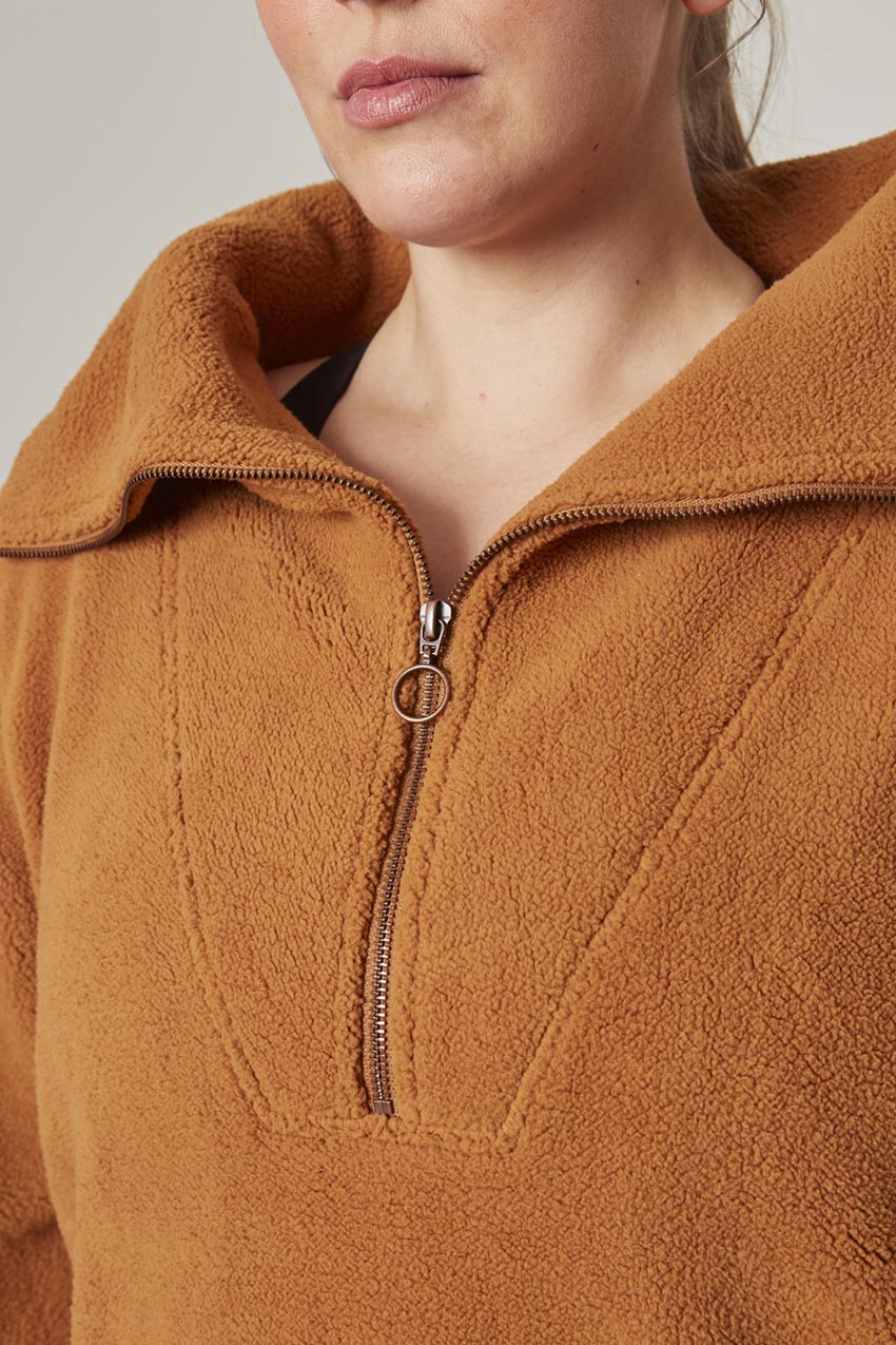 Levitate Half-Zip Berber Pullover