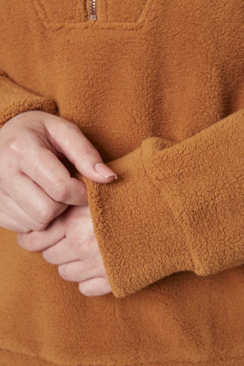 Levitate Half-Zip Berber Pullover