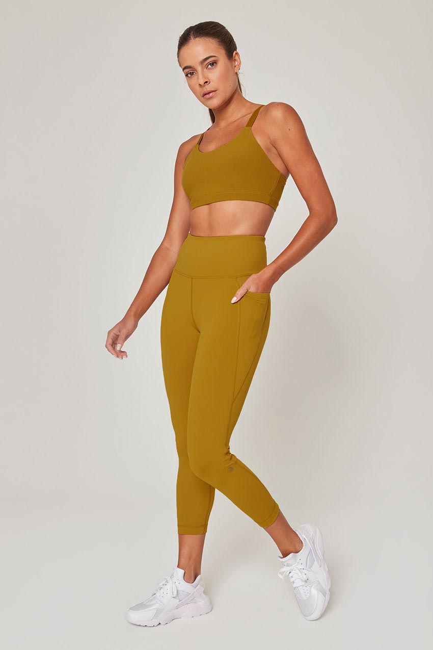 Vital High-Waisted 22" Side Pocket Crop - Sale