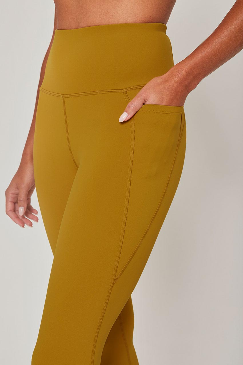 Vital High-Waisted 22" Side Pocket Crop - Sale