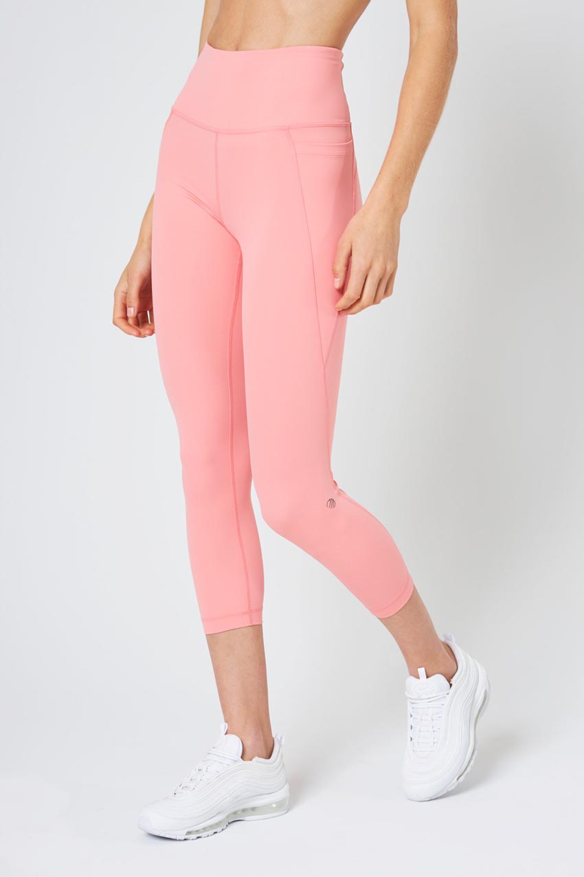 Vital High-Waisted 22" Side Pocket Crop - Sale