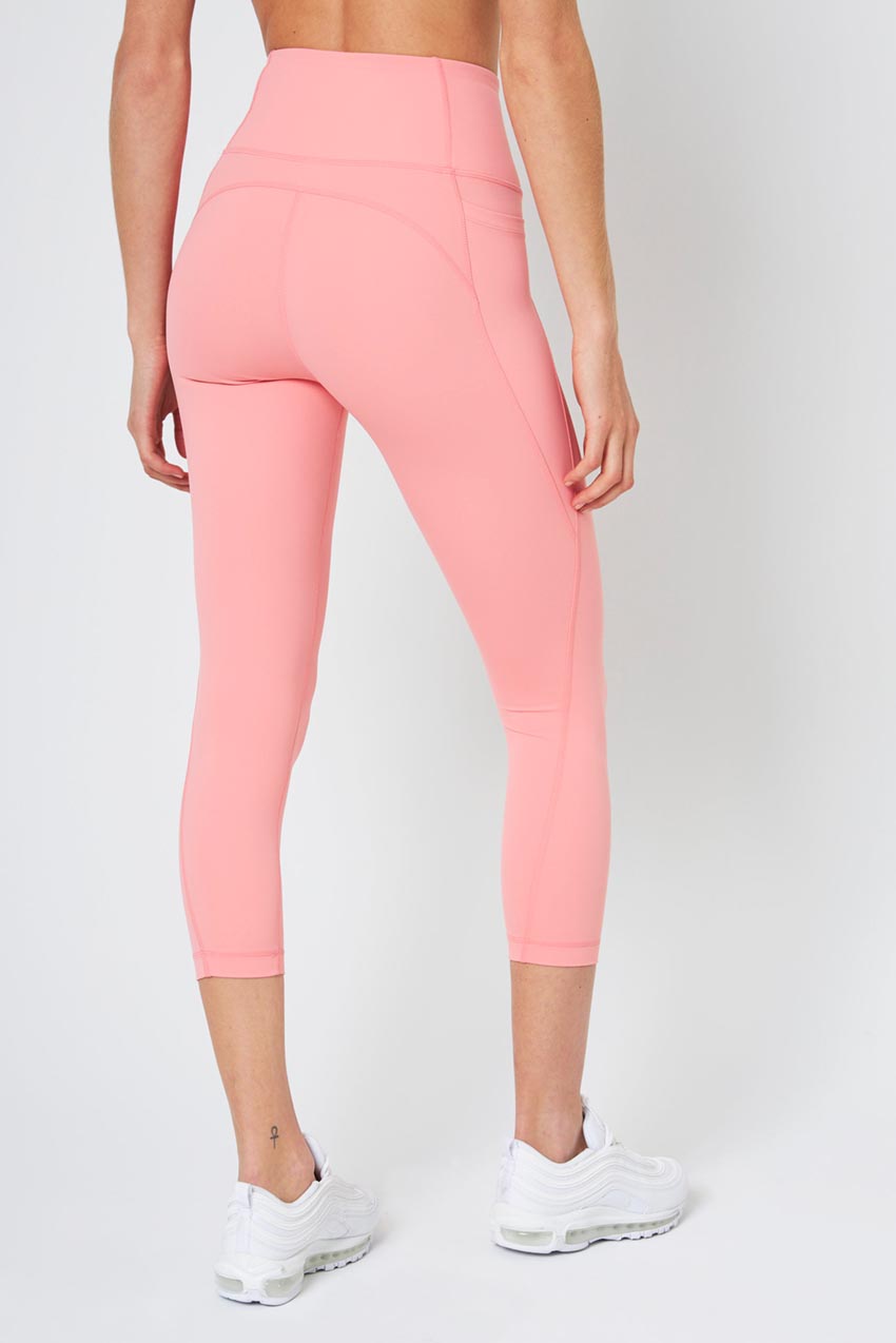 Vital High-Waisted 22" Side Pocket Crop - Sale