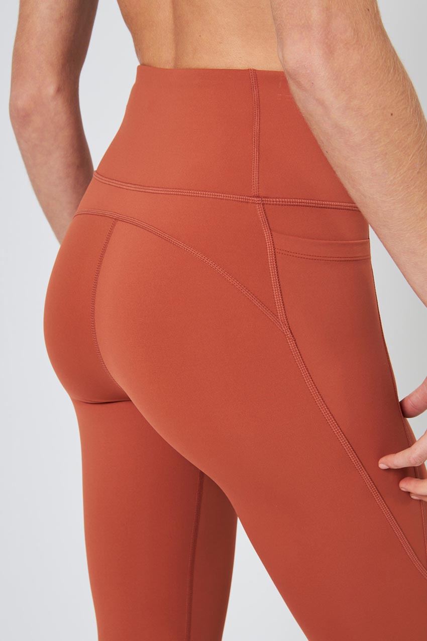 Vital High-Waisted 22" Side Pocket Crop - Sale
