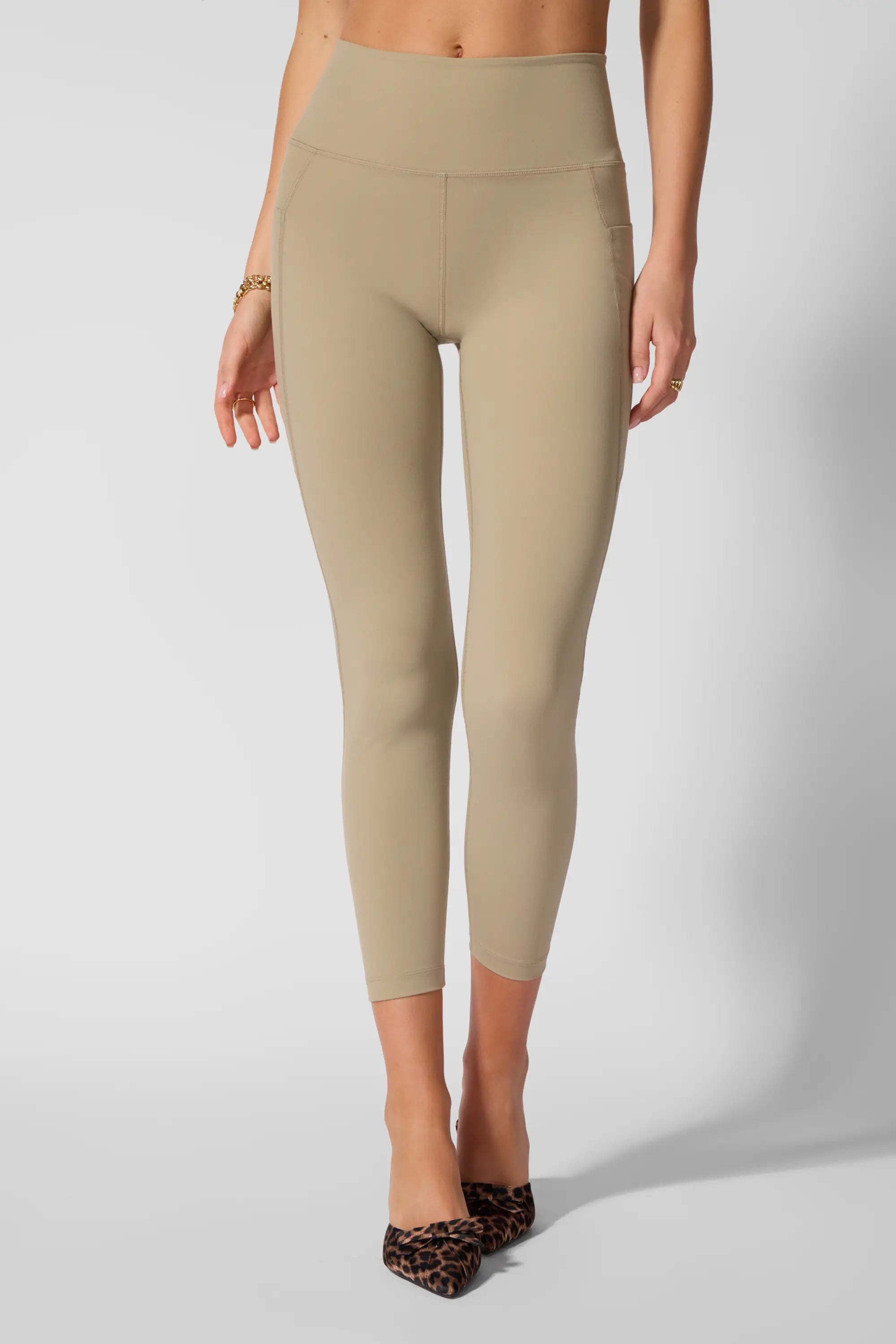 Velocity Legging With Pocket - Silver Sage