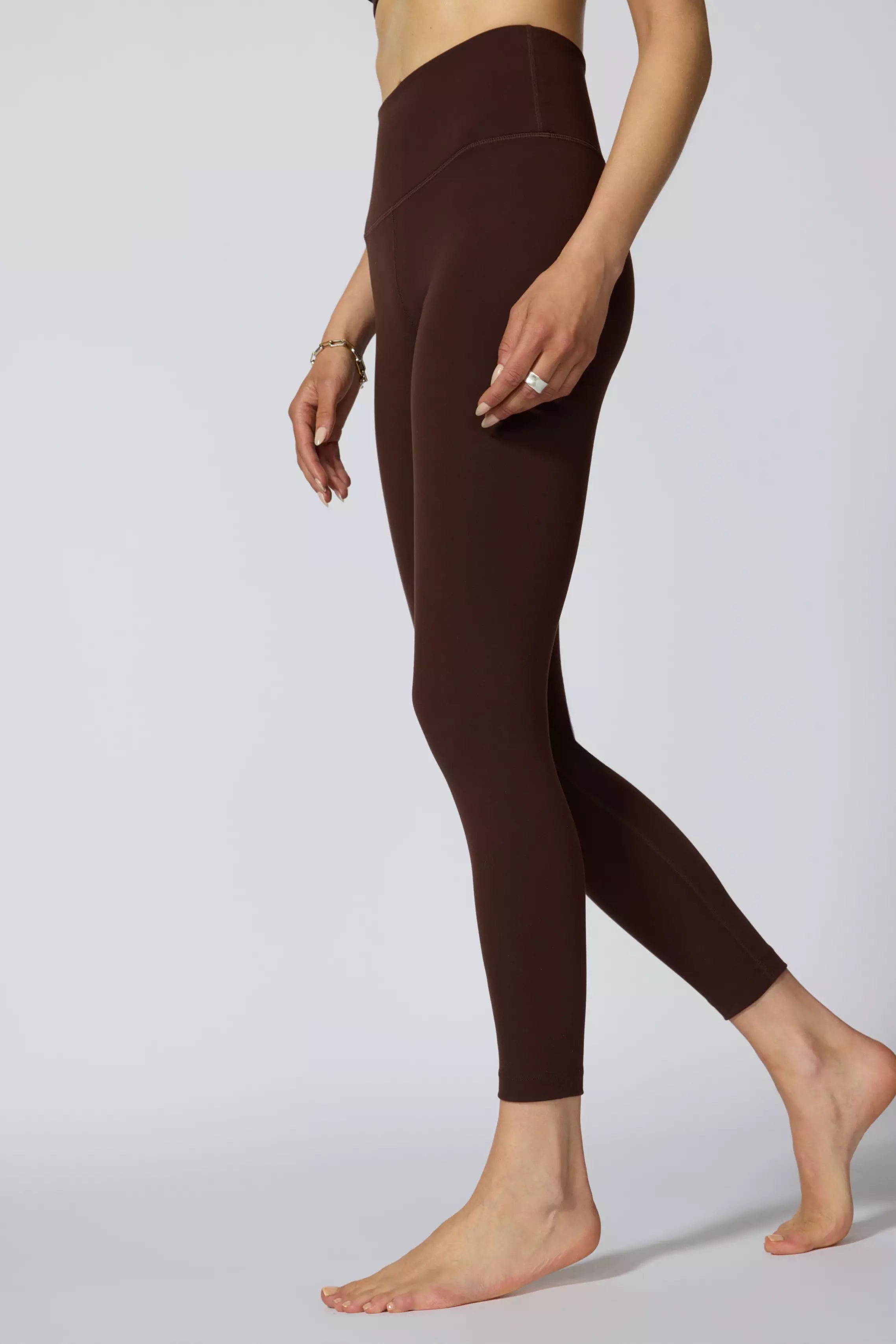 Velocity Legging - Chocolate Brown