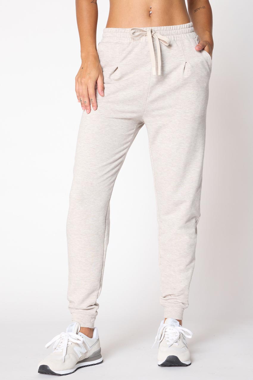 Serene TENCEL™ High-Waisted 26.5" Pleated Jogger