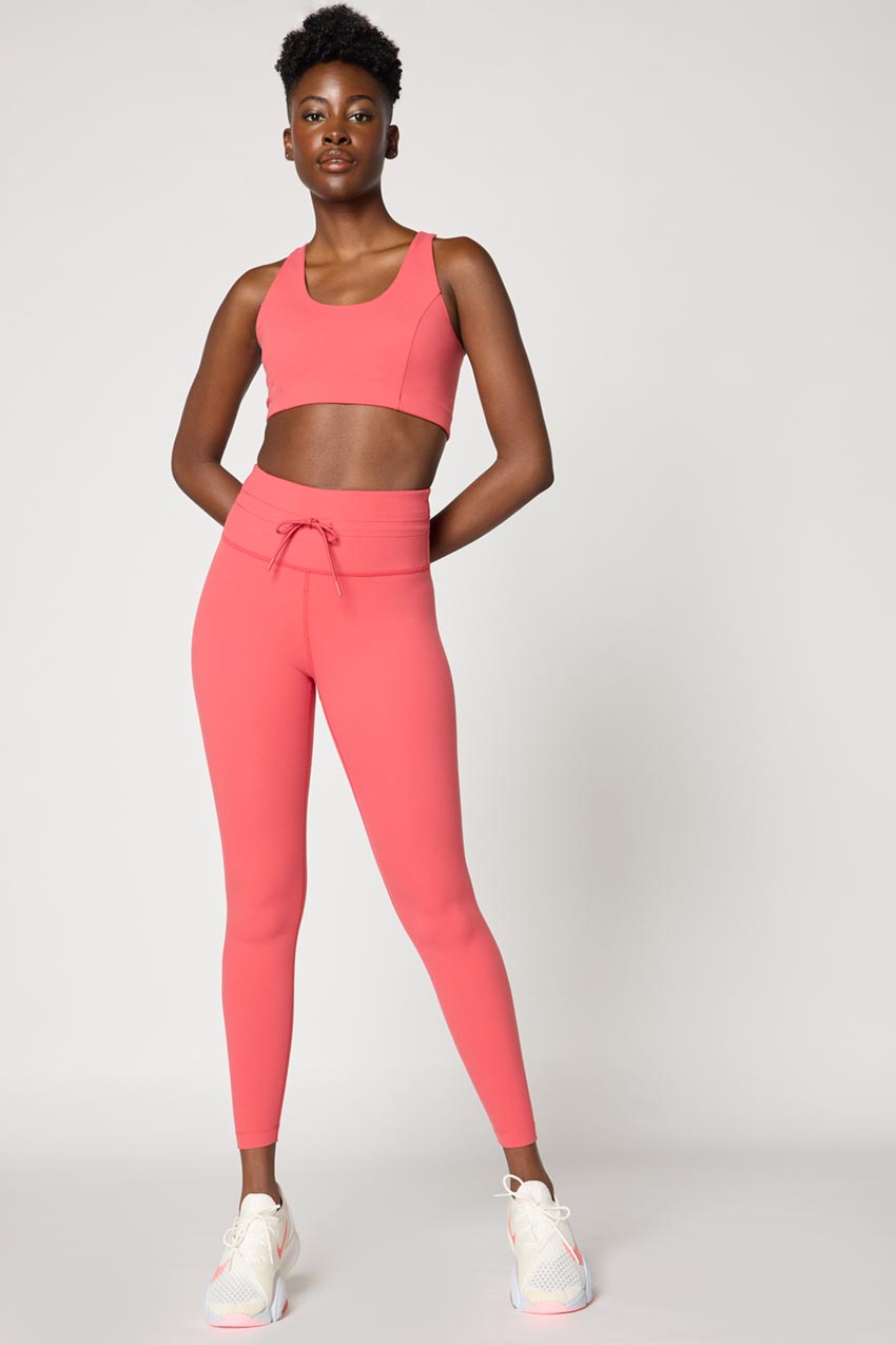 Velocity High-Waisted 27" Drawcord Legging