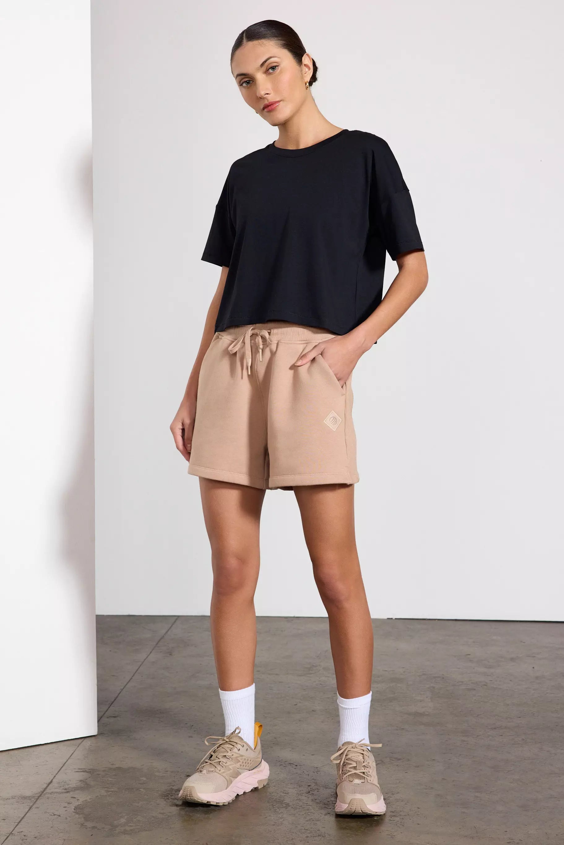 Luxefleece Short - Warm Taupe