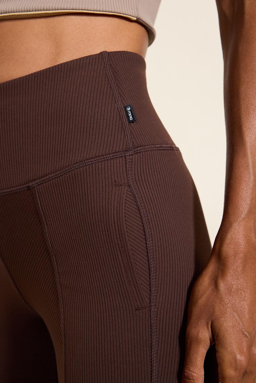Effuse High-Waisted Mixed Panel Legging 26"