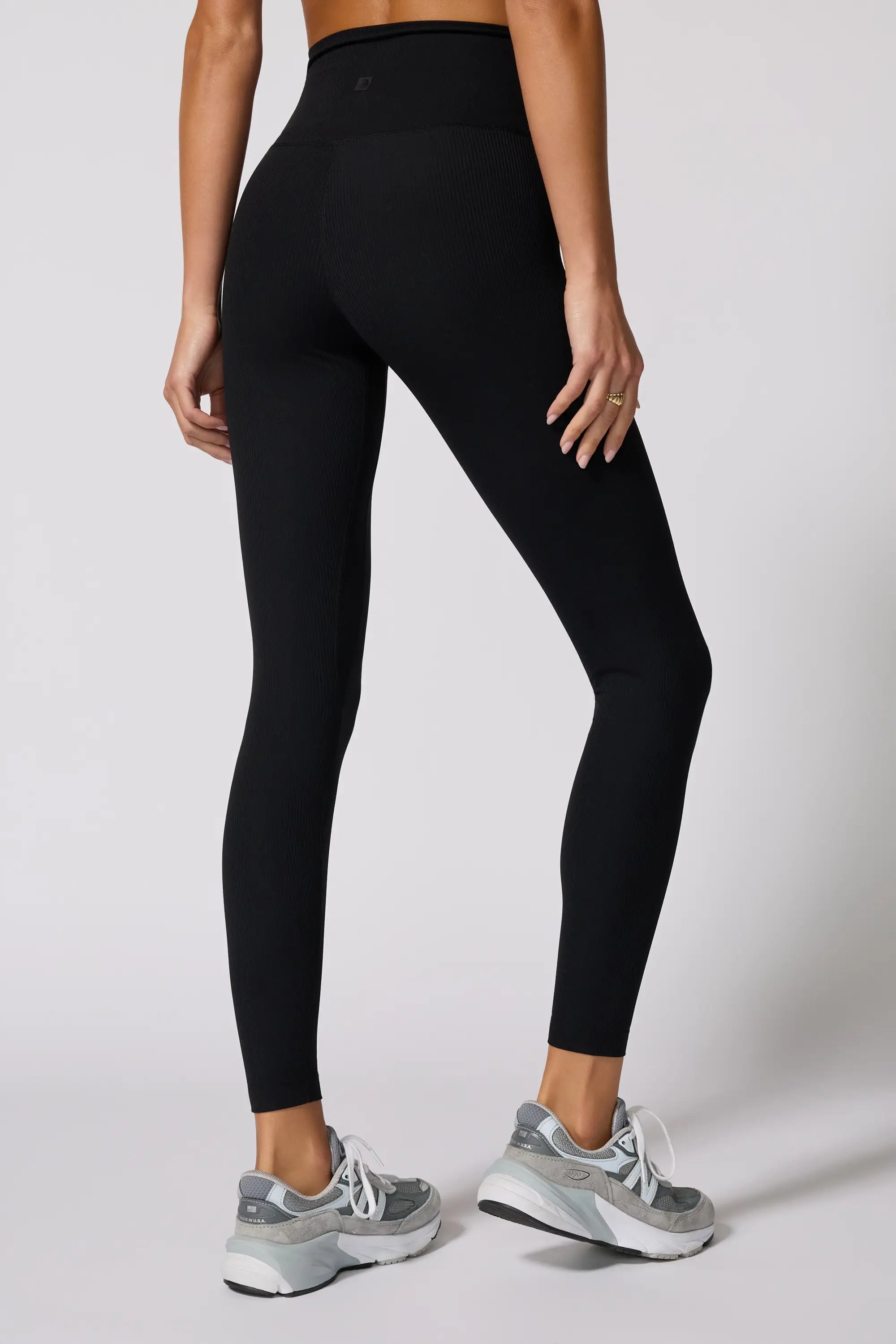 Ribbed Legging - Black