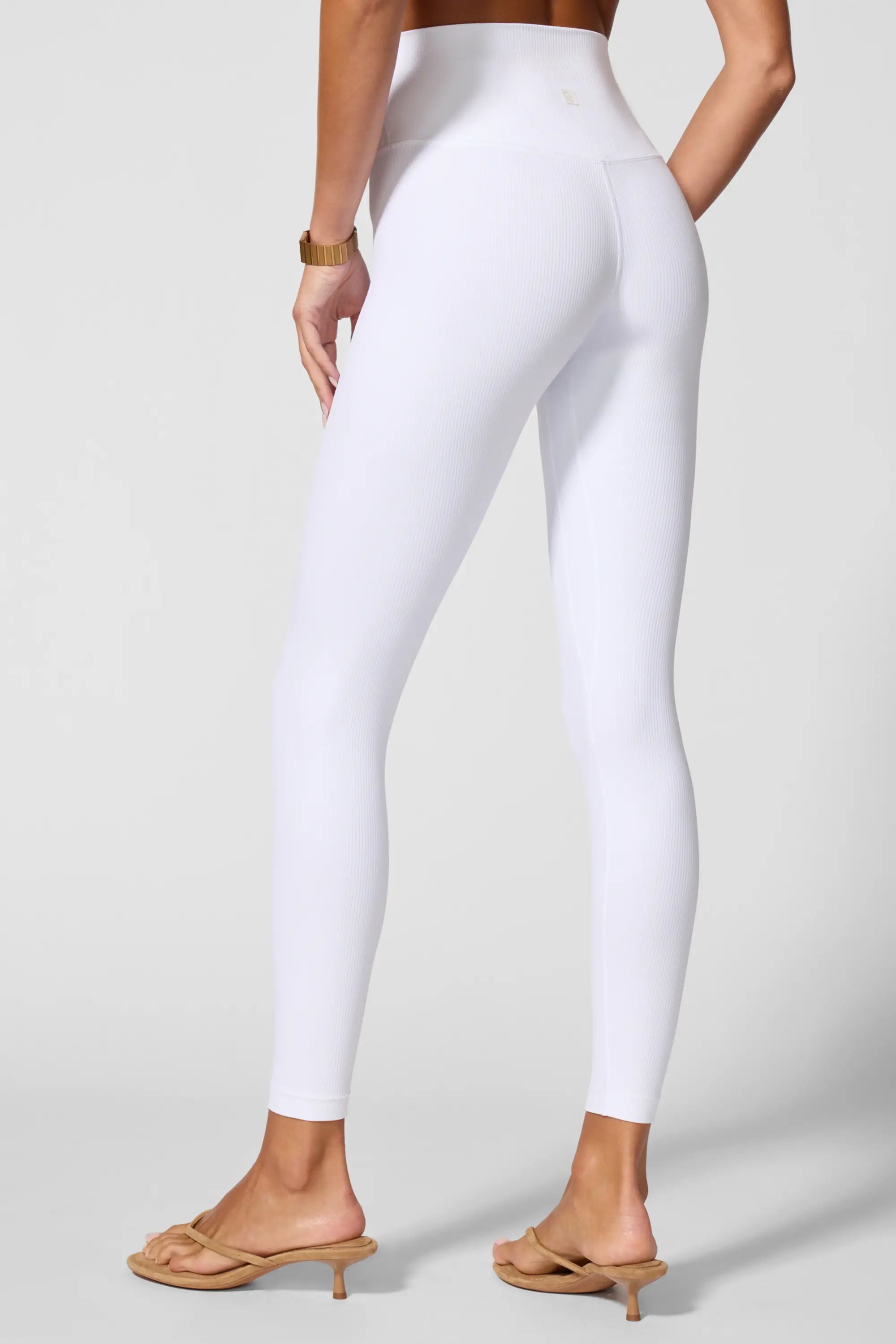 Ribbed Legging - Brilliant White
