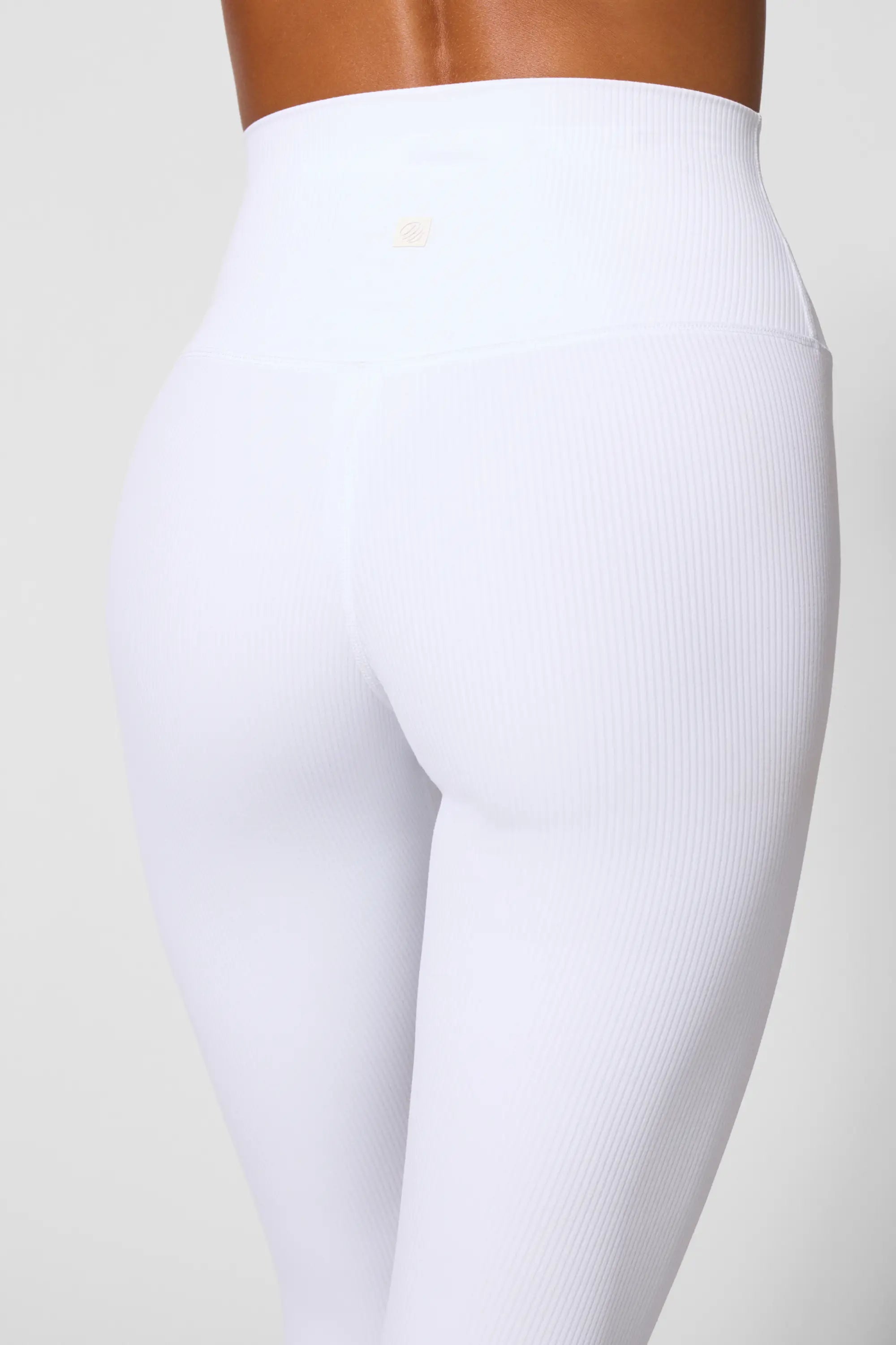 Ribbed Legging - Brilliant White