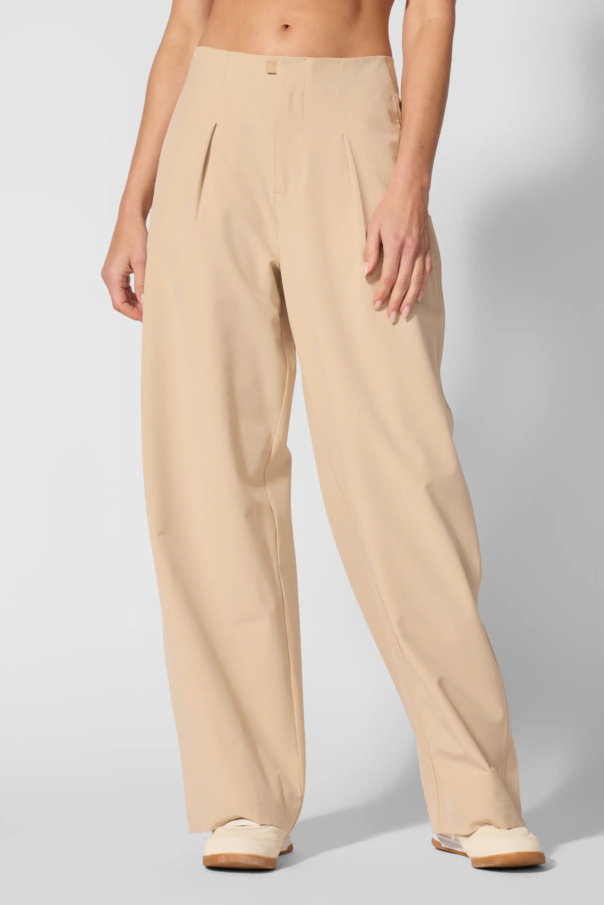 Rove High-Rise Wide Leg Pant - Irish Cream
