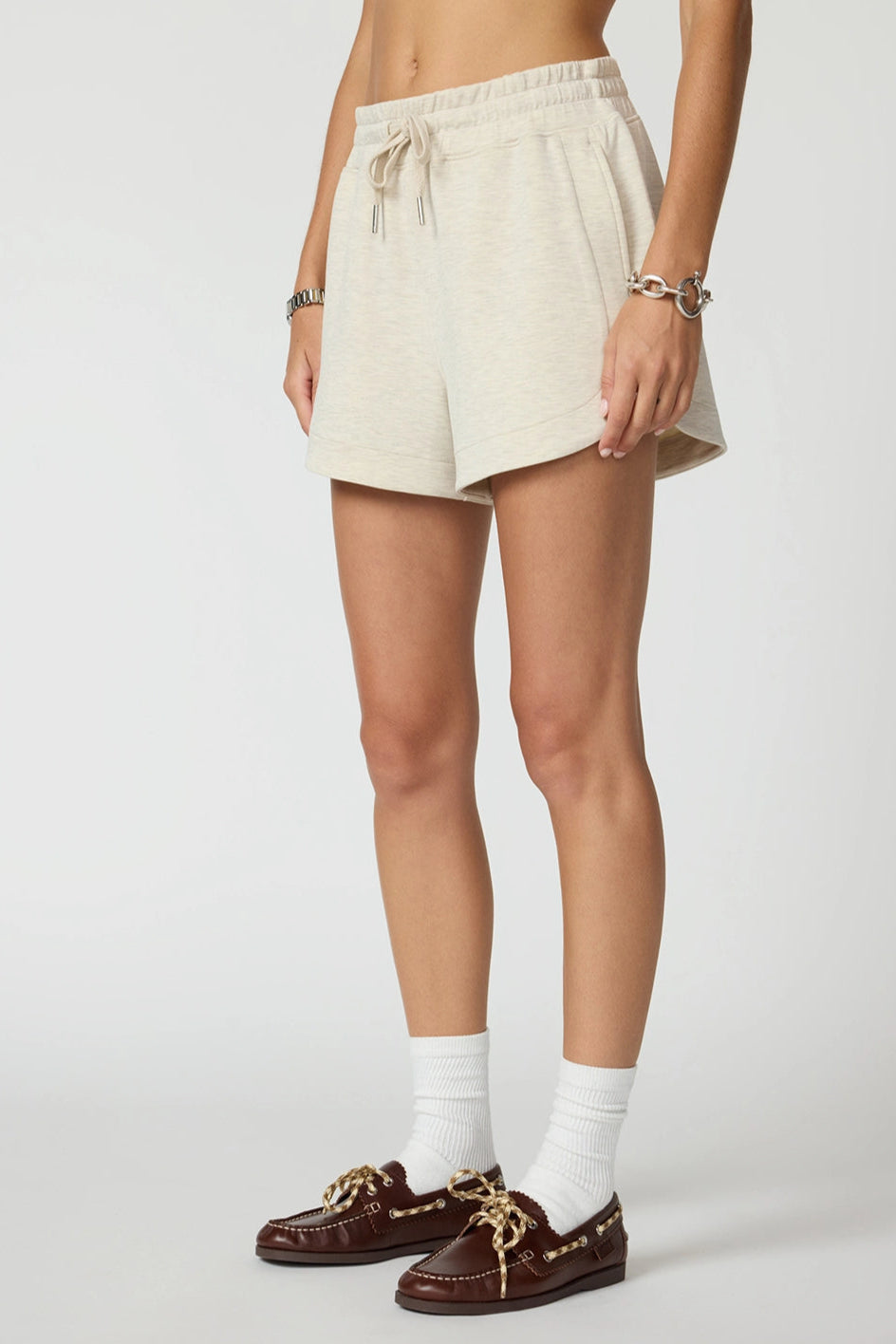 Dreamweave Retro Short - Htr Brown Rice