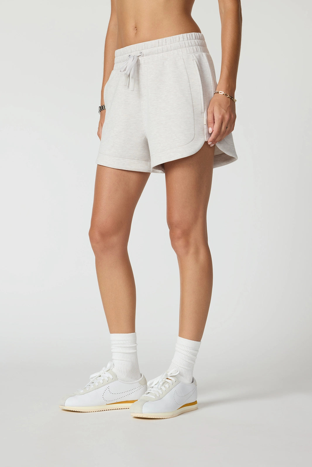 Dreamweave Retro Short - Htr Moonbeam