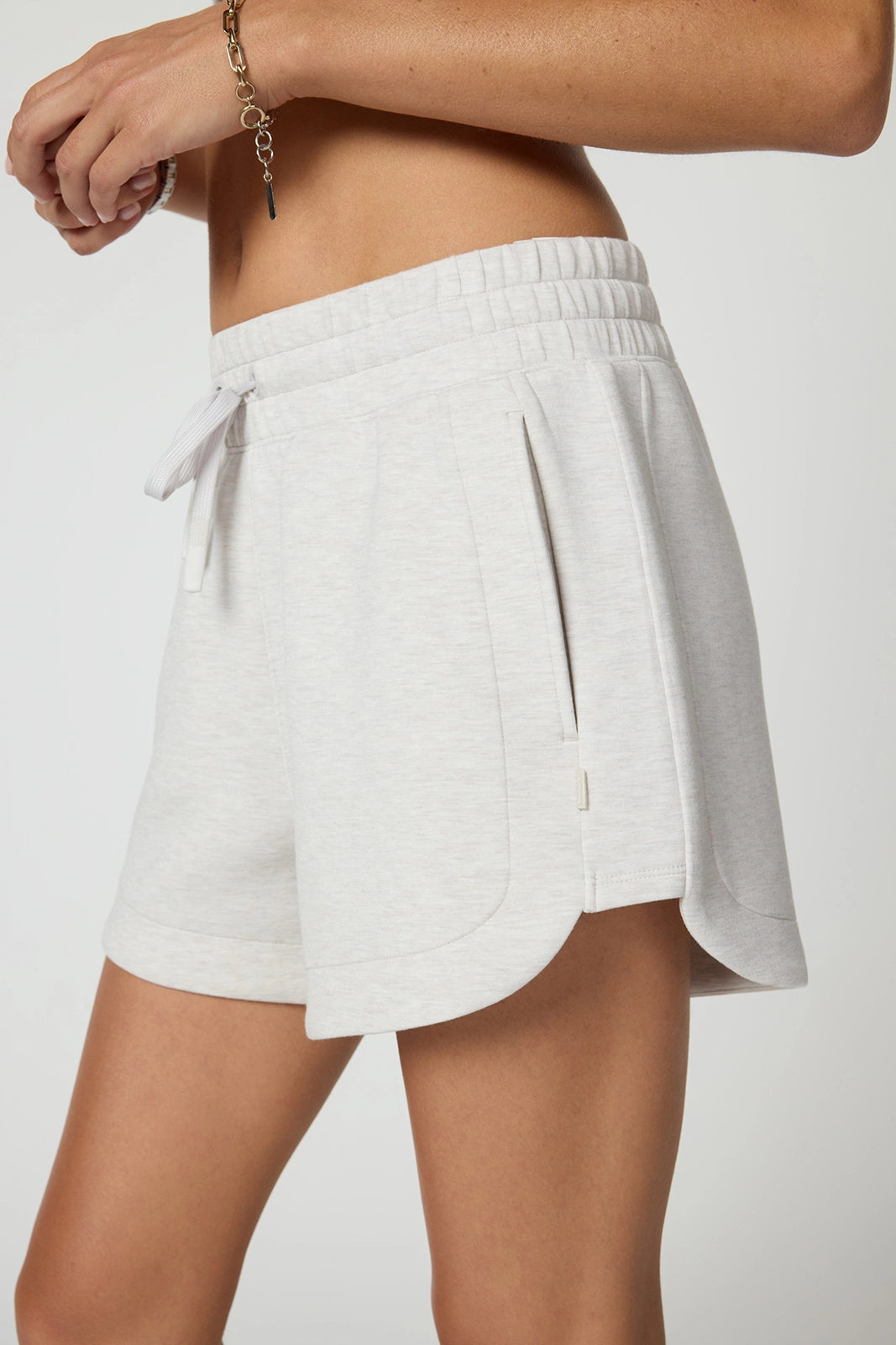 Dreamweave Retro Short - Htr Moonbeam