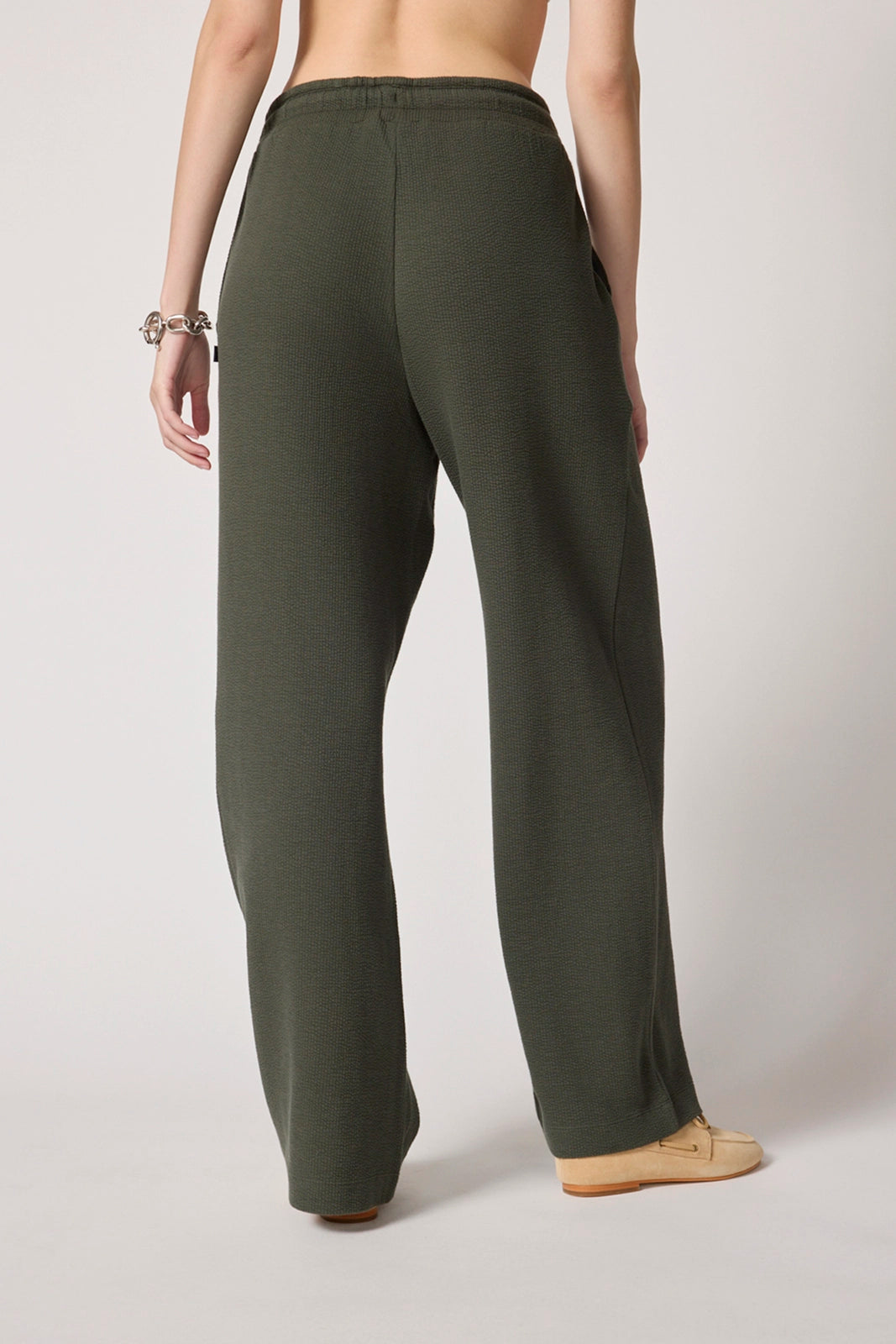 Solace Textured Wide Leg Pant - Kambaba