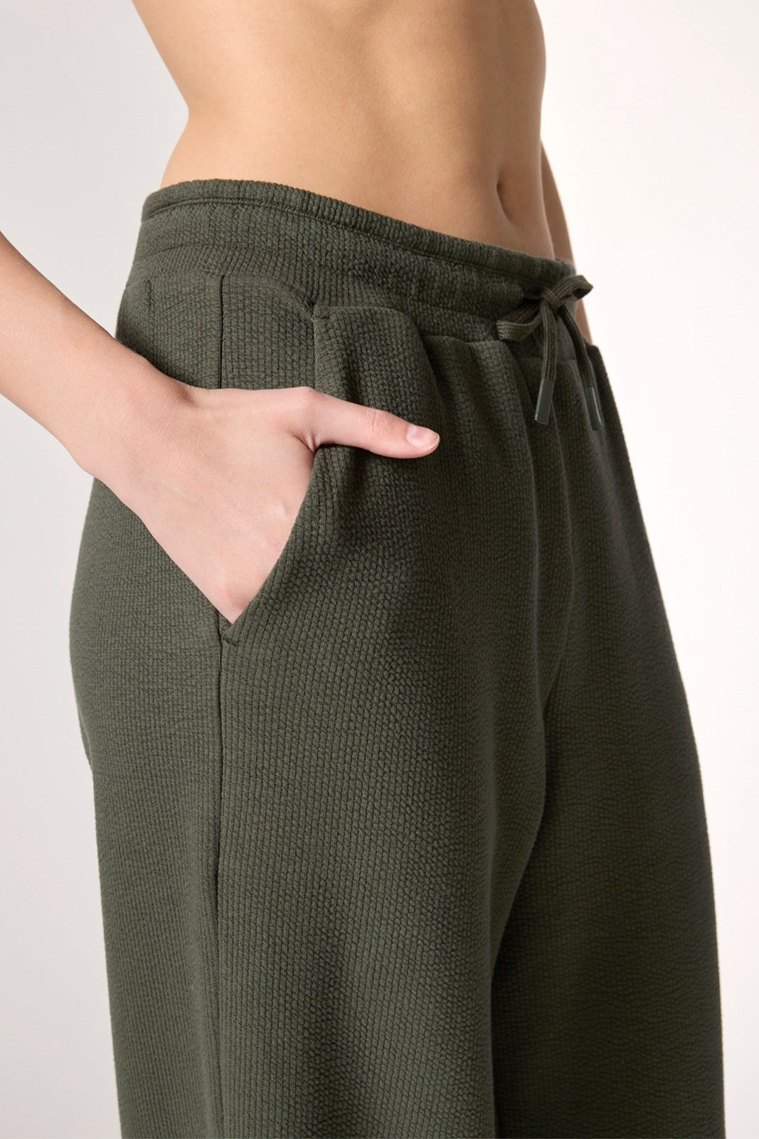 Solace Textured Wide Leg Pant - Kambaba