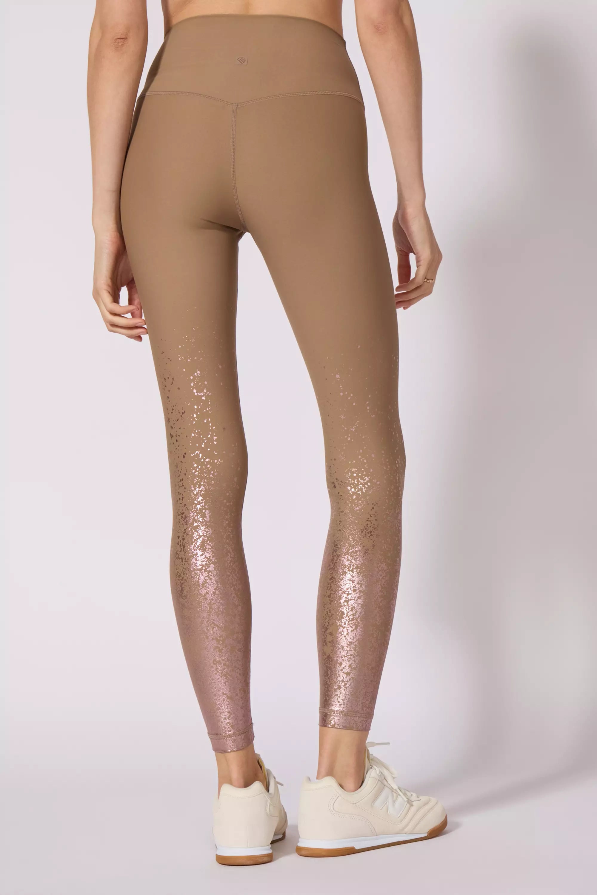 Foil-Print Legging - Caribou